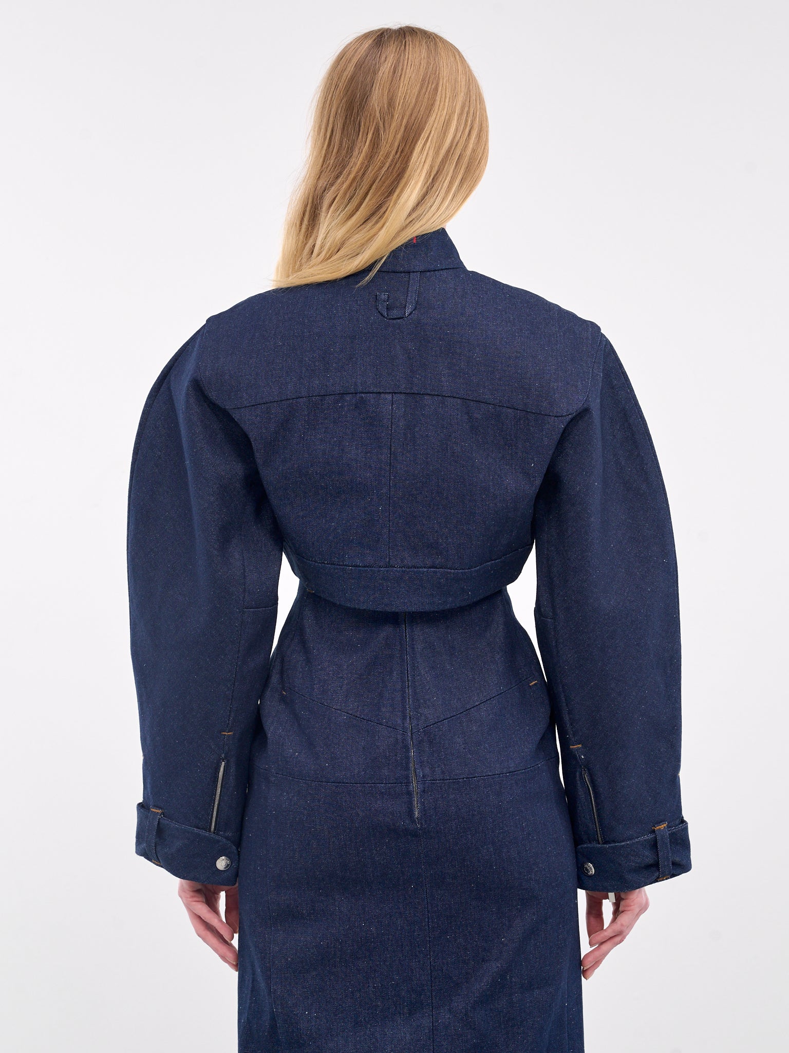 The Cabrio Denim De-Nîmes Jacket (243DE052-1513-NAVY)