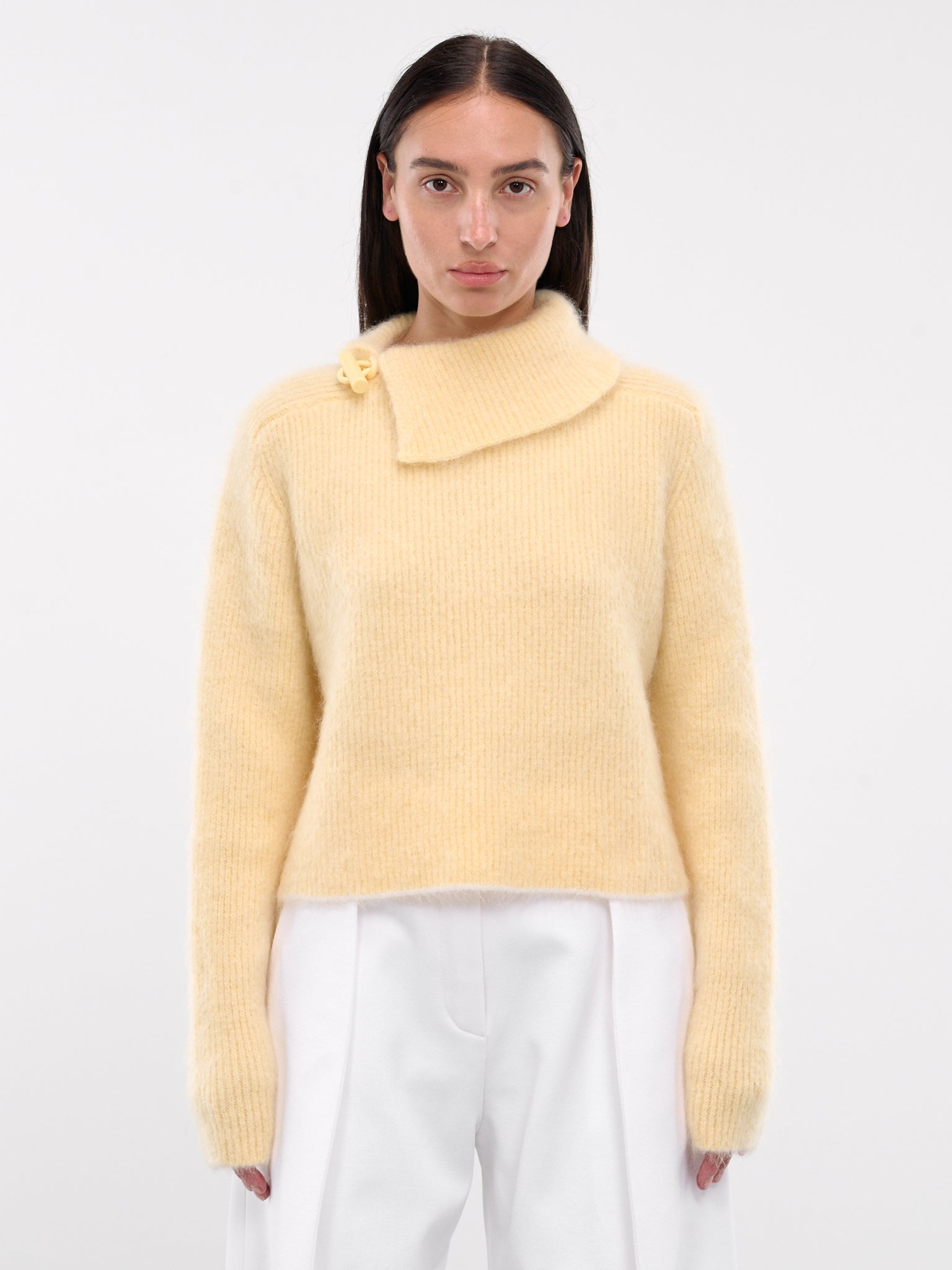 Le Pull Marina (243KN545-2317-LIGHT-YELLOW)