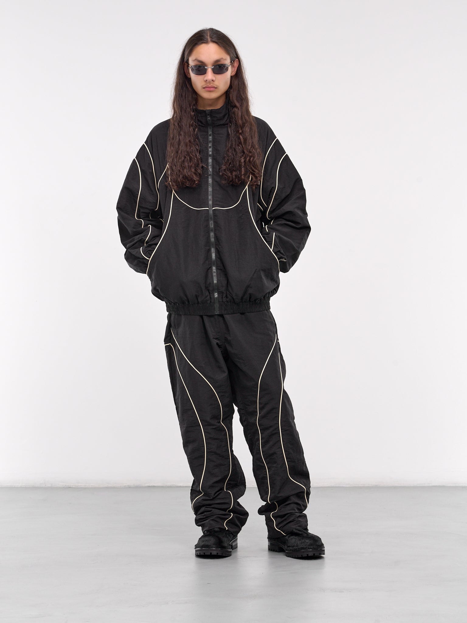 Wave Track Pants (245320-BLACK)