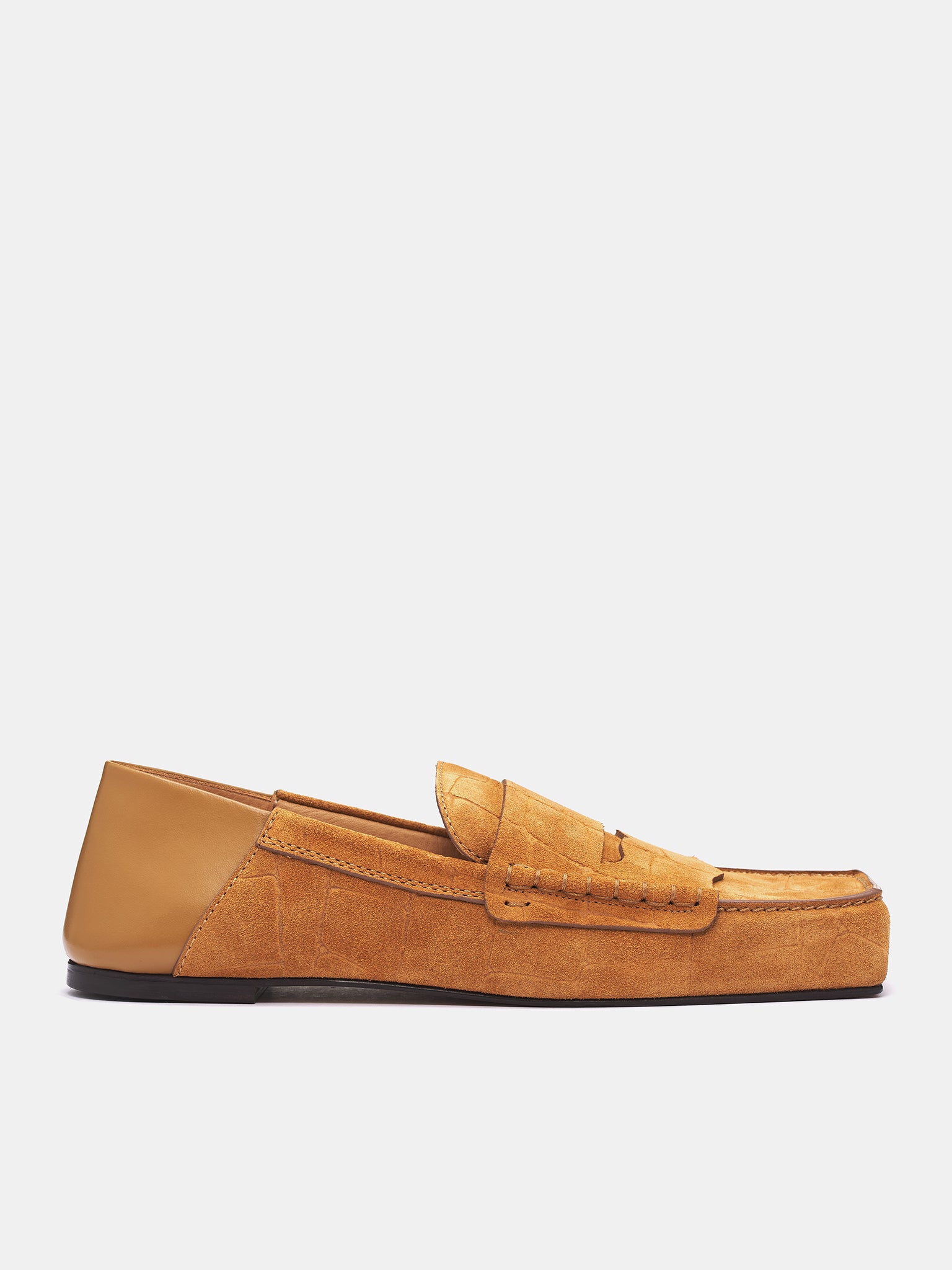 The Carré loafers (246FO147-4355-CAMEL)