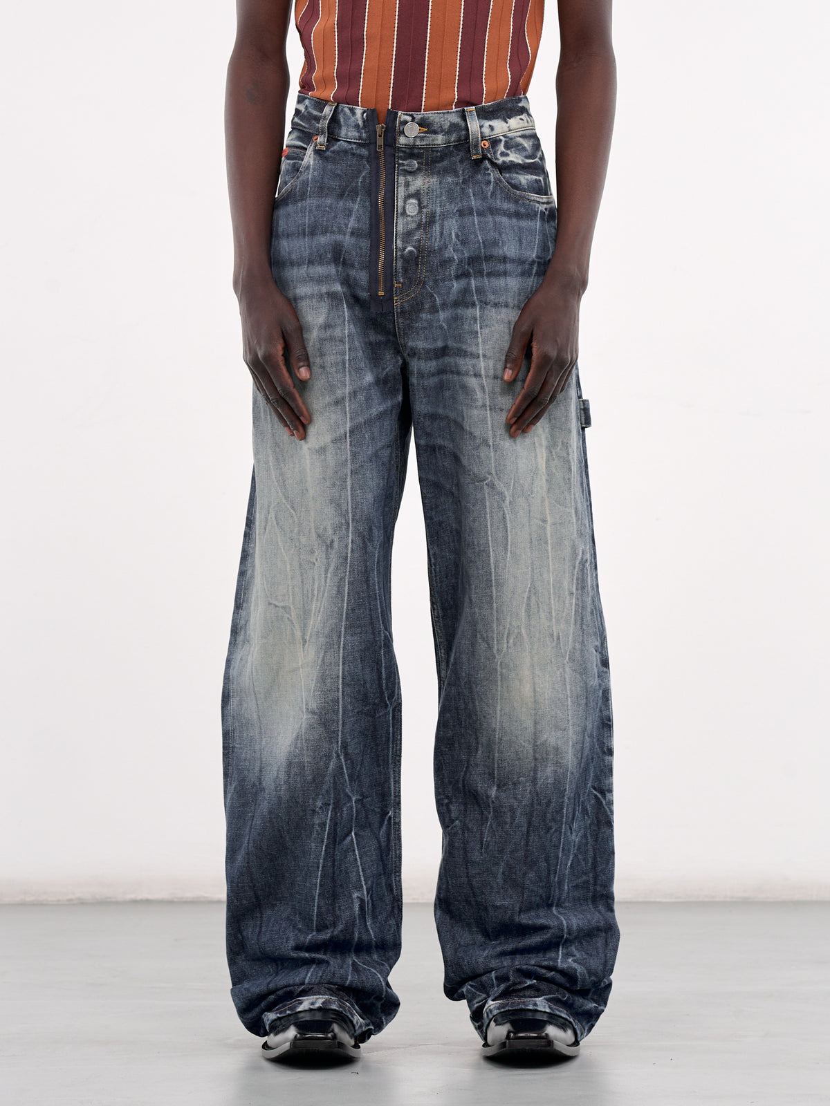 Casual Jeans (248WD07515-BLUE-ACID)