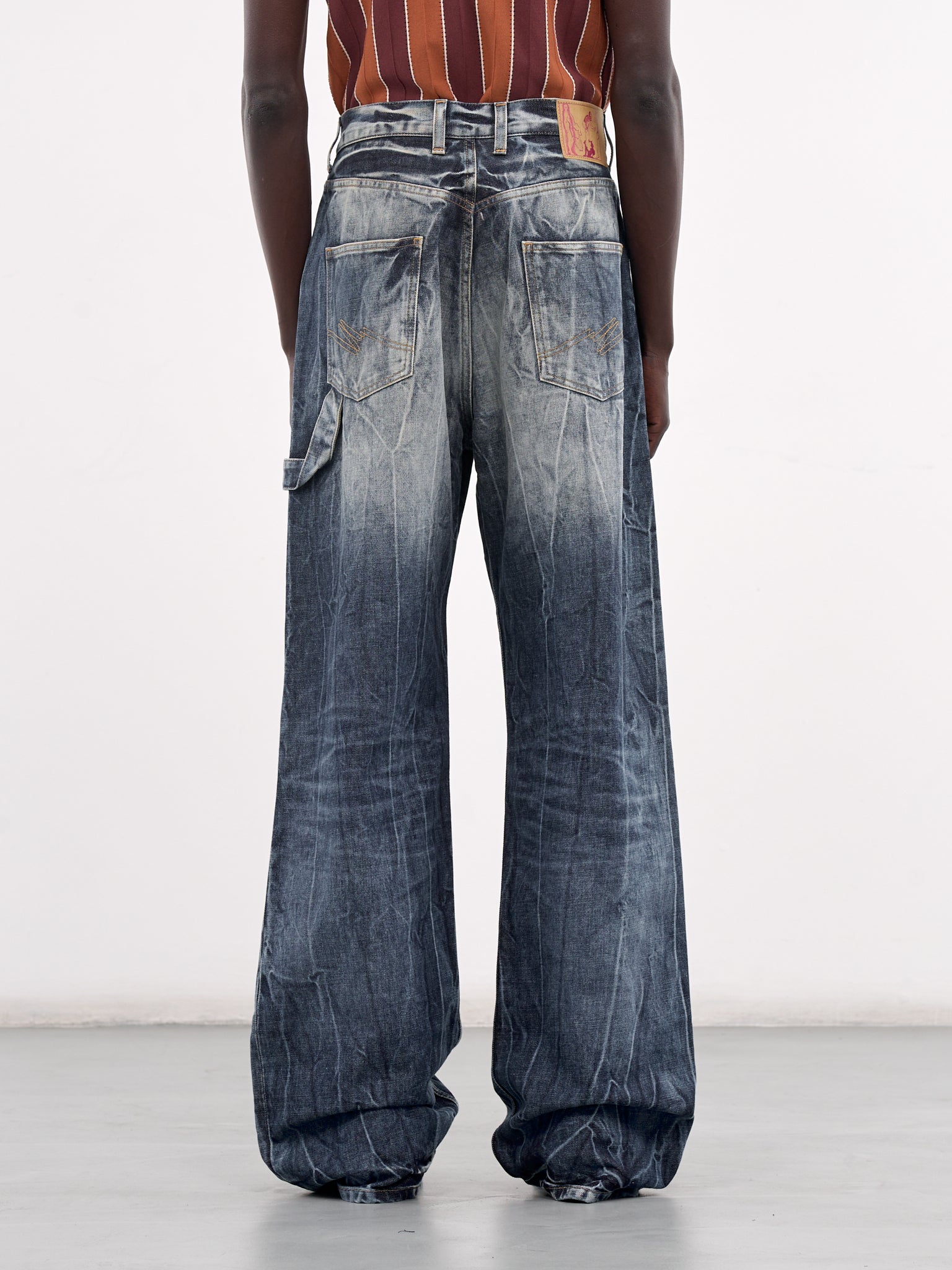 Casual Jeans (248WD07515-BLUE-ACID)