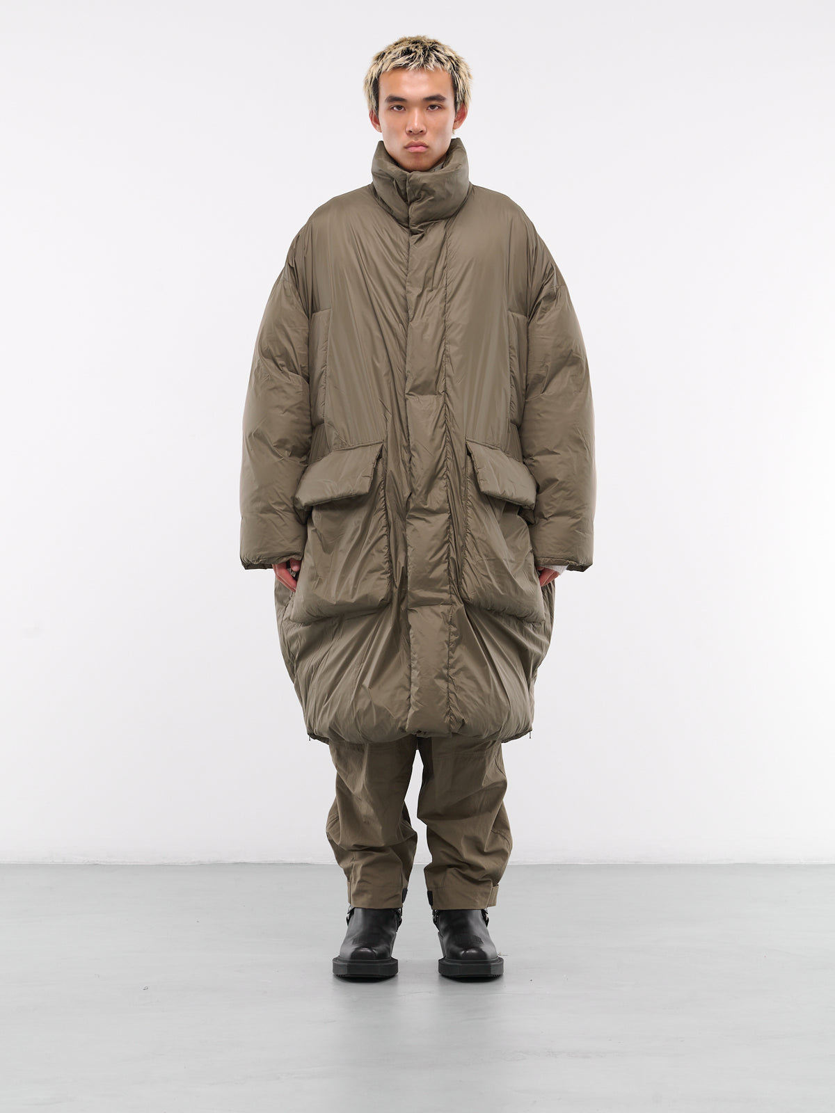 Padded Puffer Coat (24A96MRU13-825-MUD)