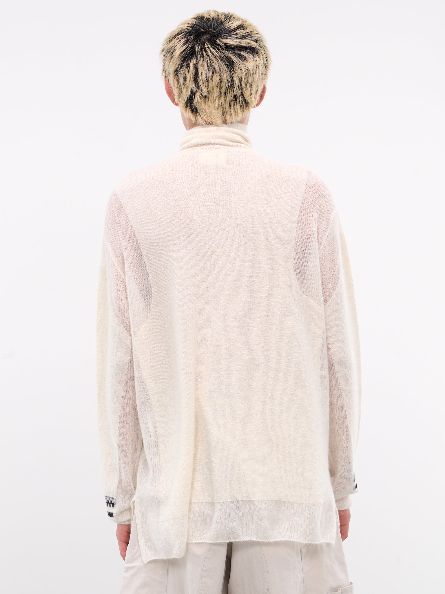 Turtleneck Sweater (24A96MUK03-001-ALABASTER)