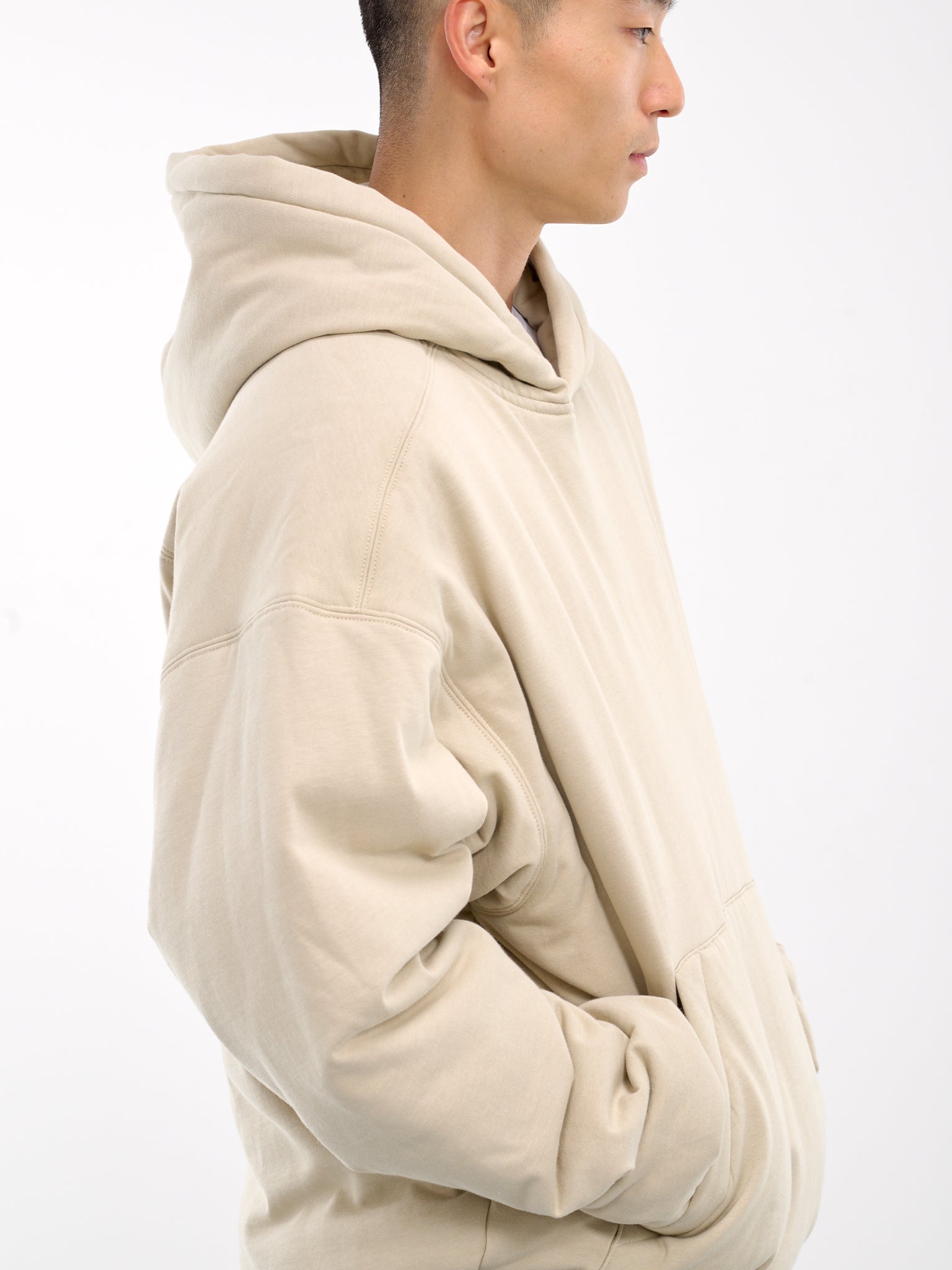 Padded Hoodie (24A96MUJ09-102-IVORY)