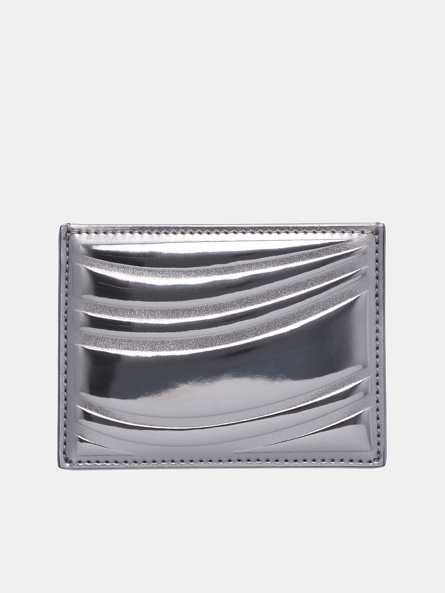 Embossed Spiral Cardholder (24F10SLG0002687-GUN-METAL)