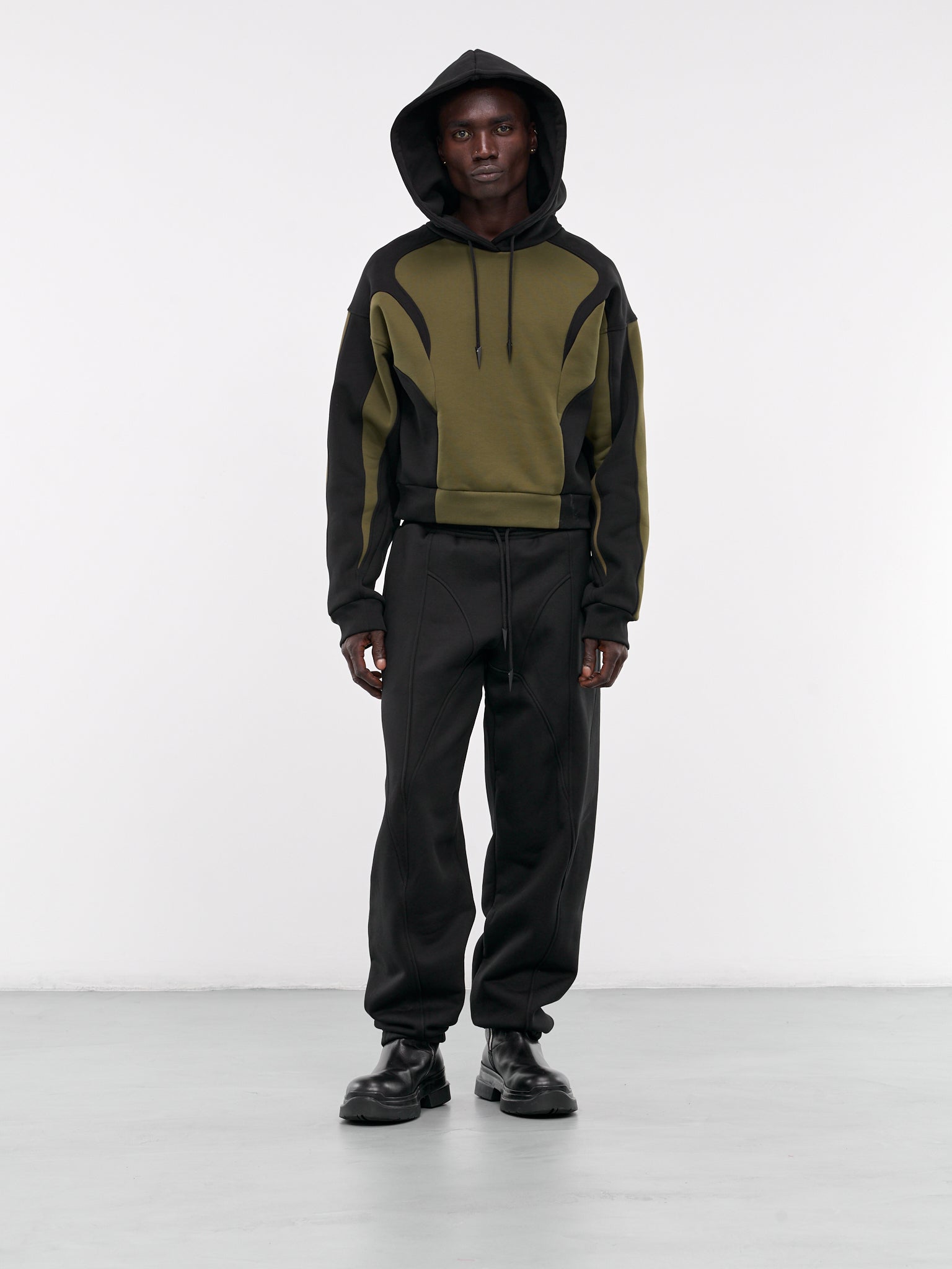 Paneled Sweatpants (24F3PA0462640-BLACK)