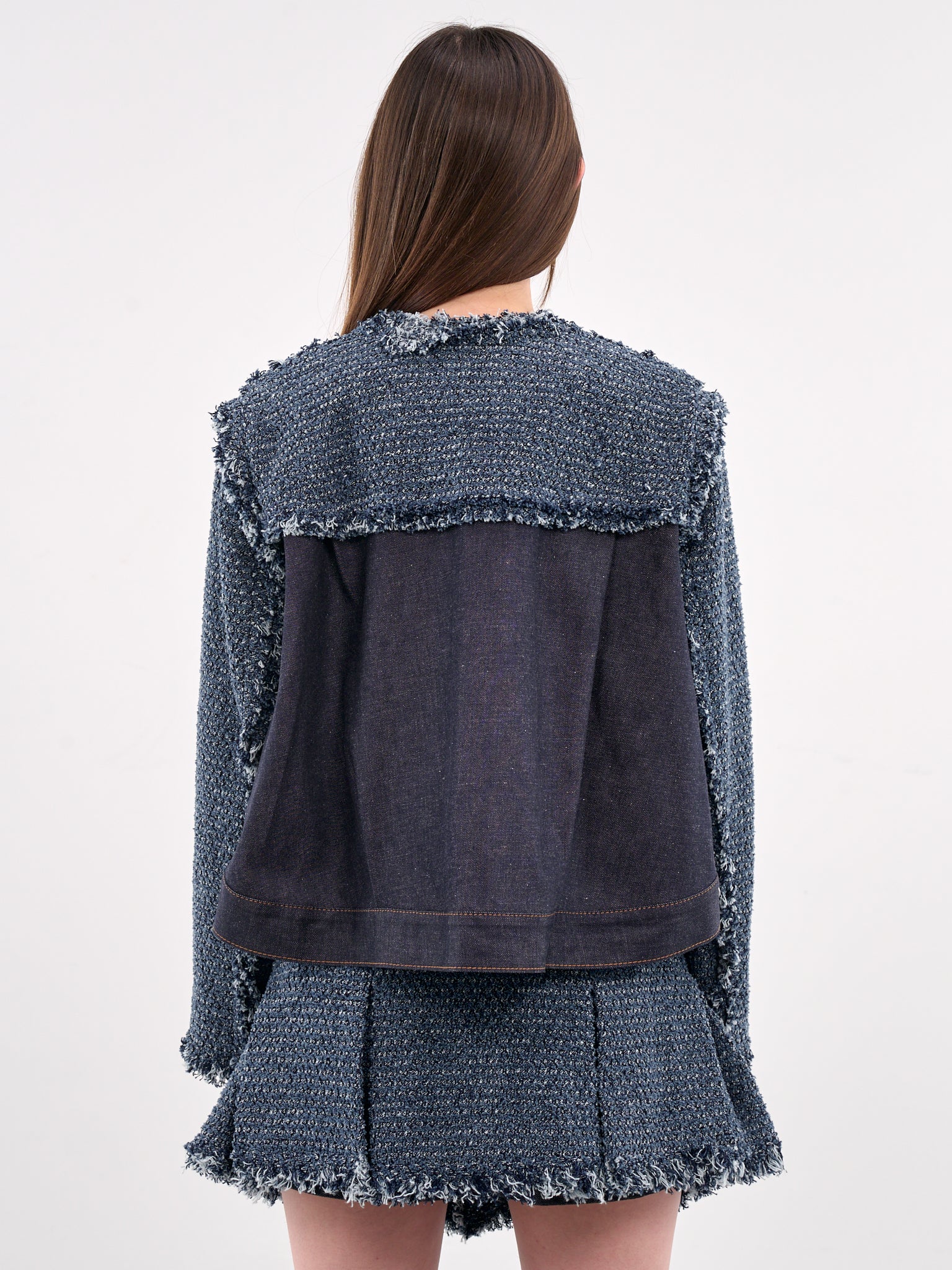 Punching Denim Jacket (25-07723-499-INDIGO)