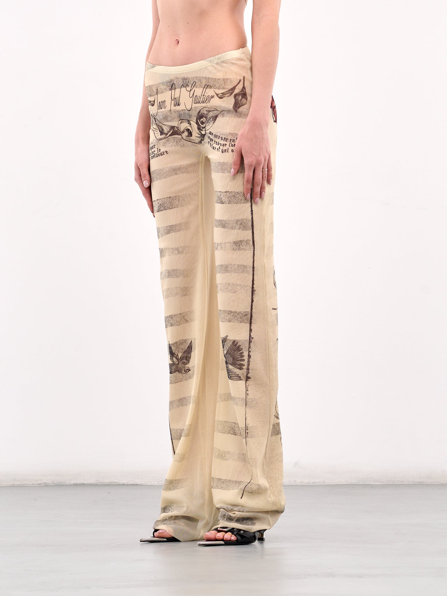 The “Tattoo Marinière” Pants (25-34-F-PA191-T586-MULTI)