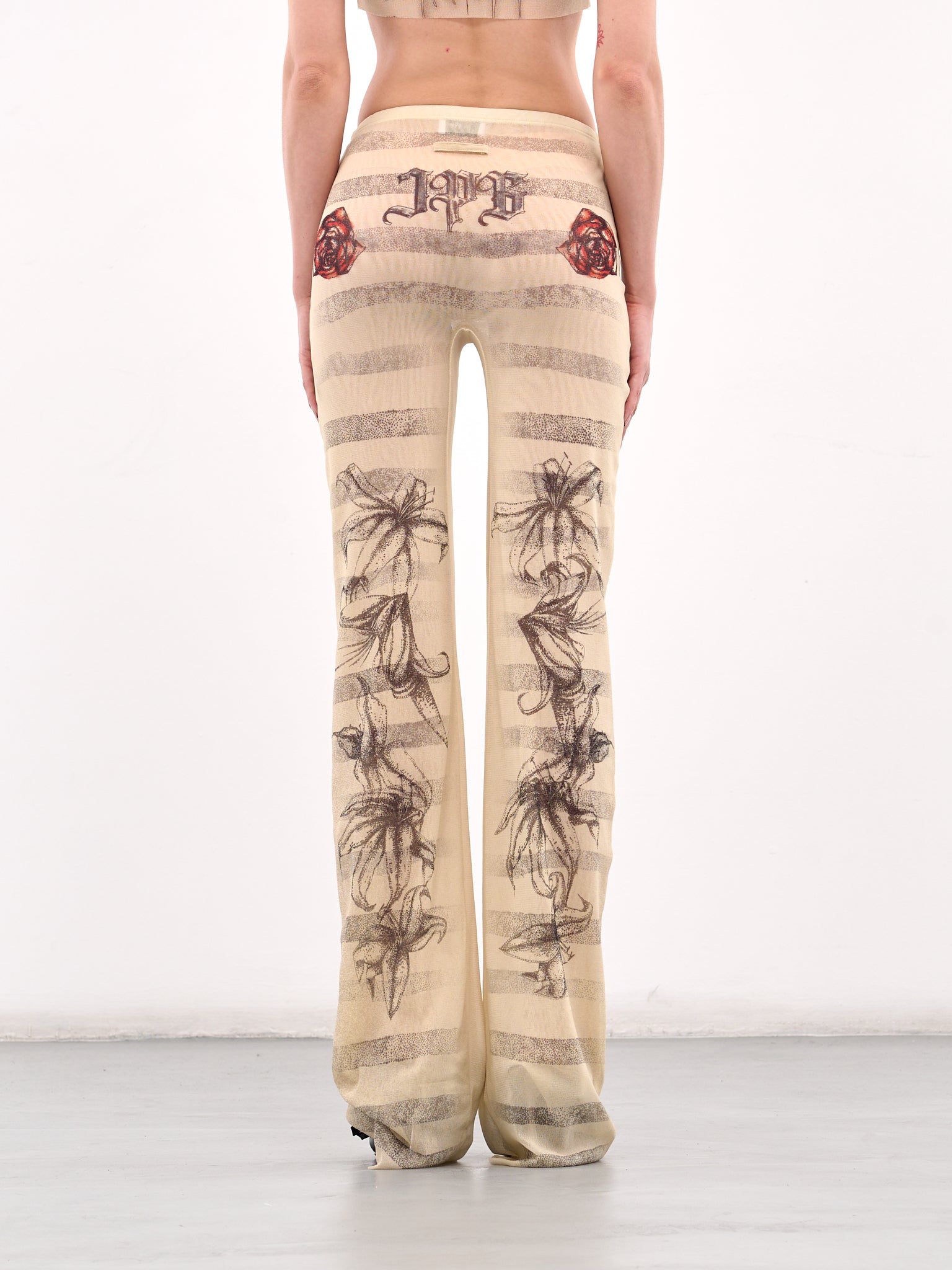 The “Tattoo Marinière” Pants (25-34-F-PA191-T586-MULTI)