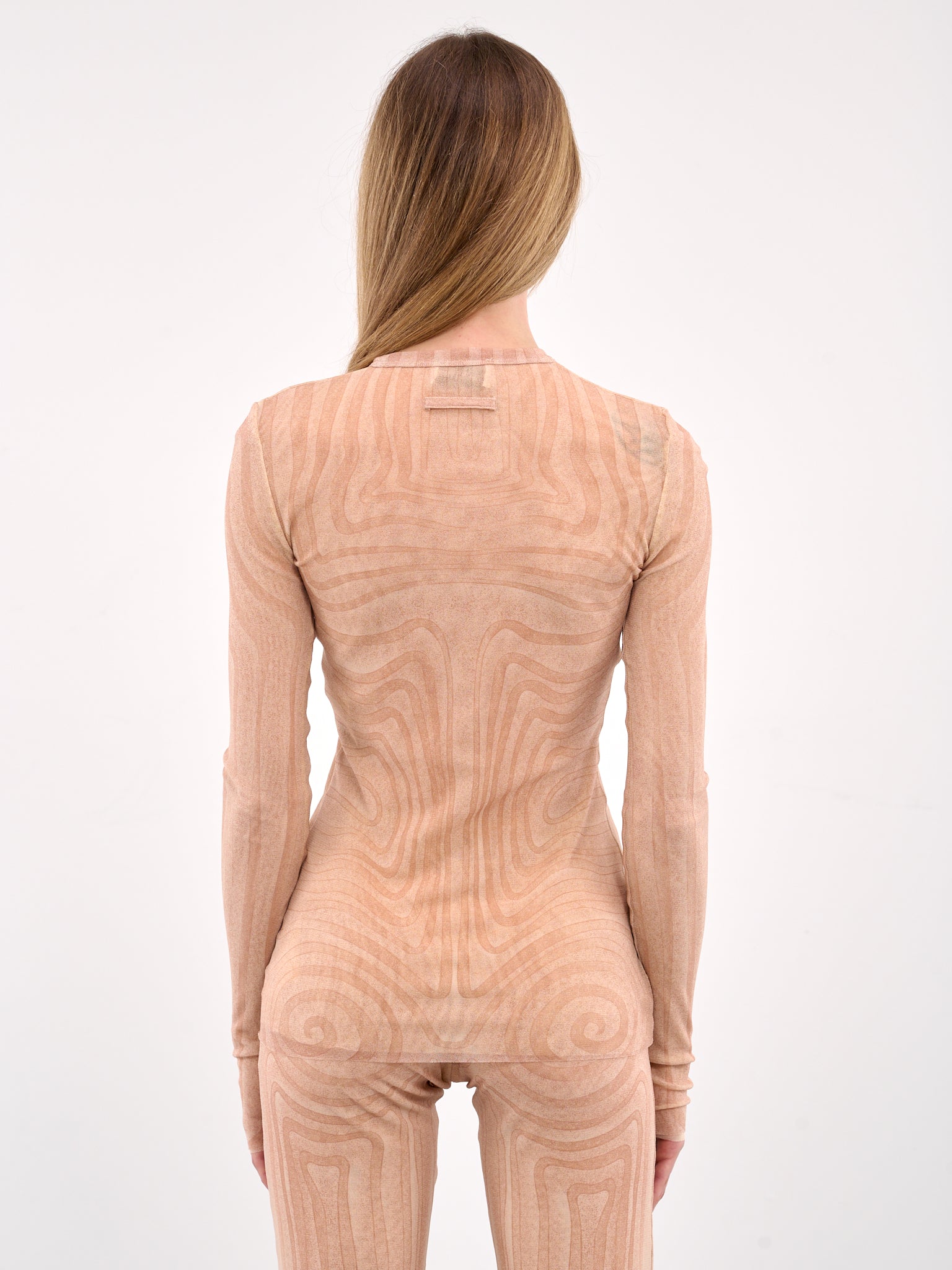 The "Spirale" Top (25-34-F-TO270-T587-PINK)