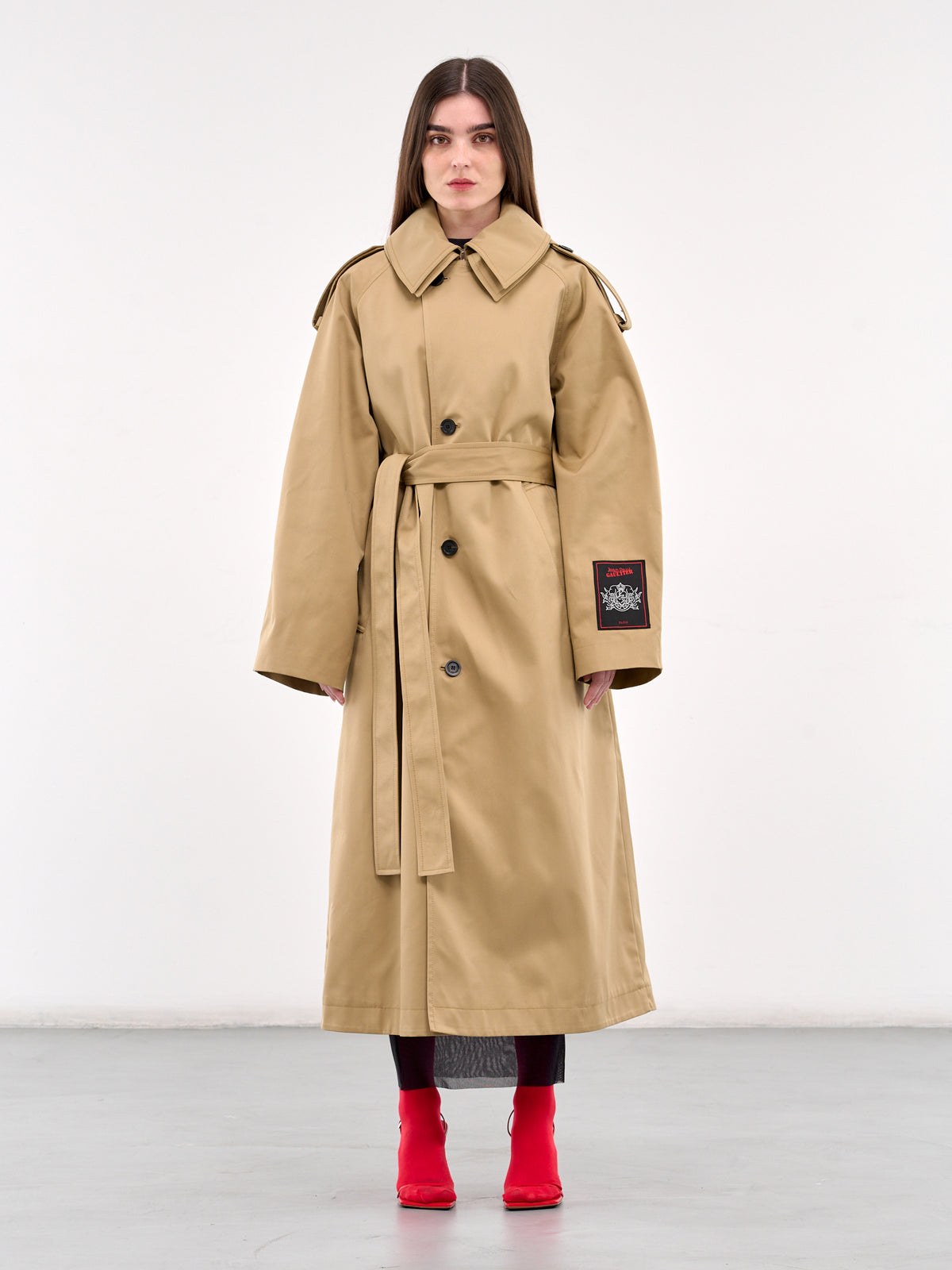 The Deconstructed Trench Coat (25-33-F-MA034E-C072-BEIGE)