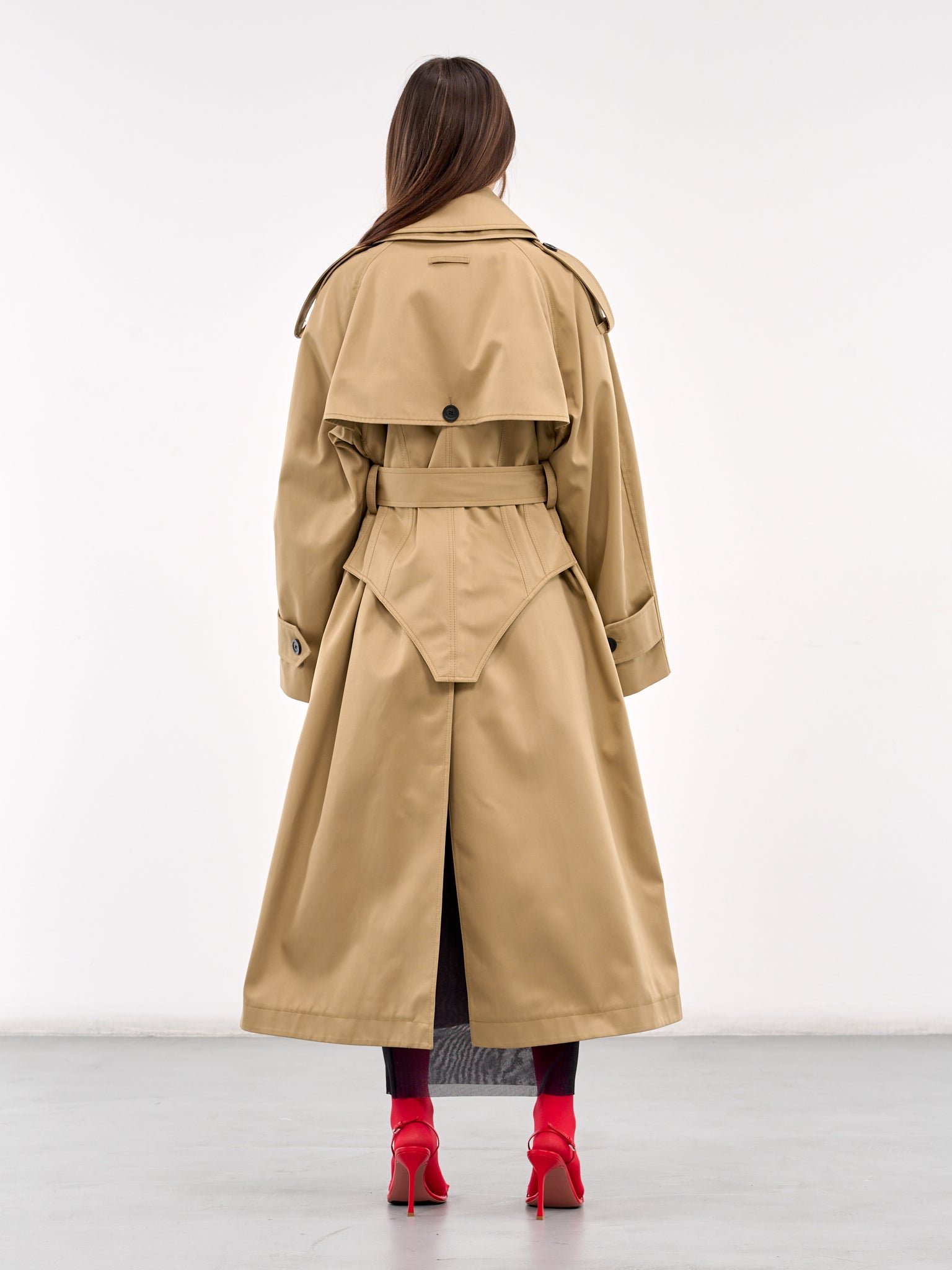 The Deconstructed Trench Coat (25-33-F-MA034E-C072-BEIGE)