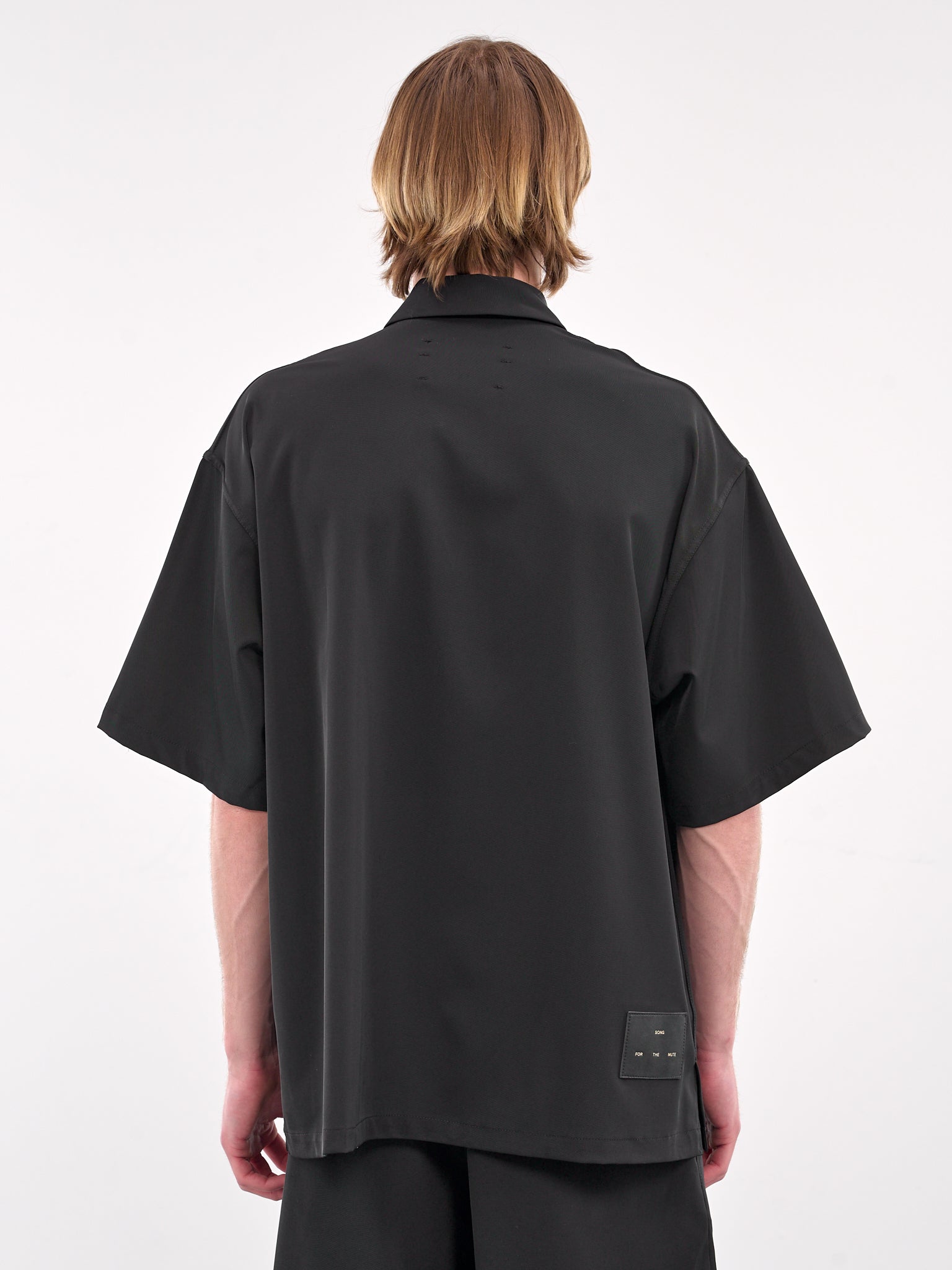 Zip-Up Gym Shirt (251-MSH070-BLACK)