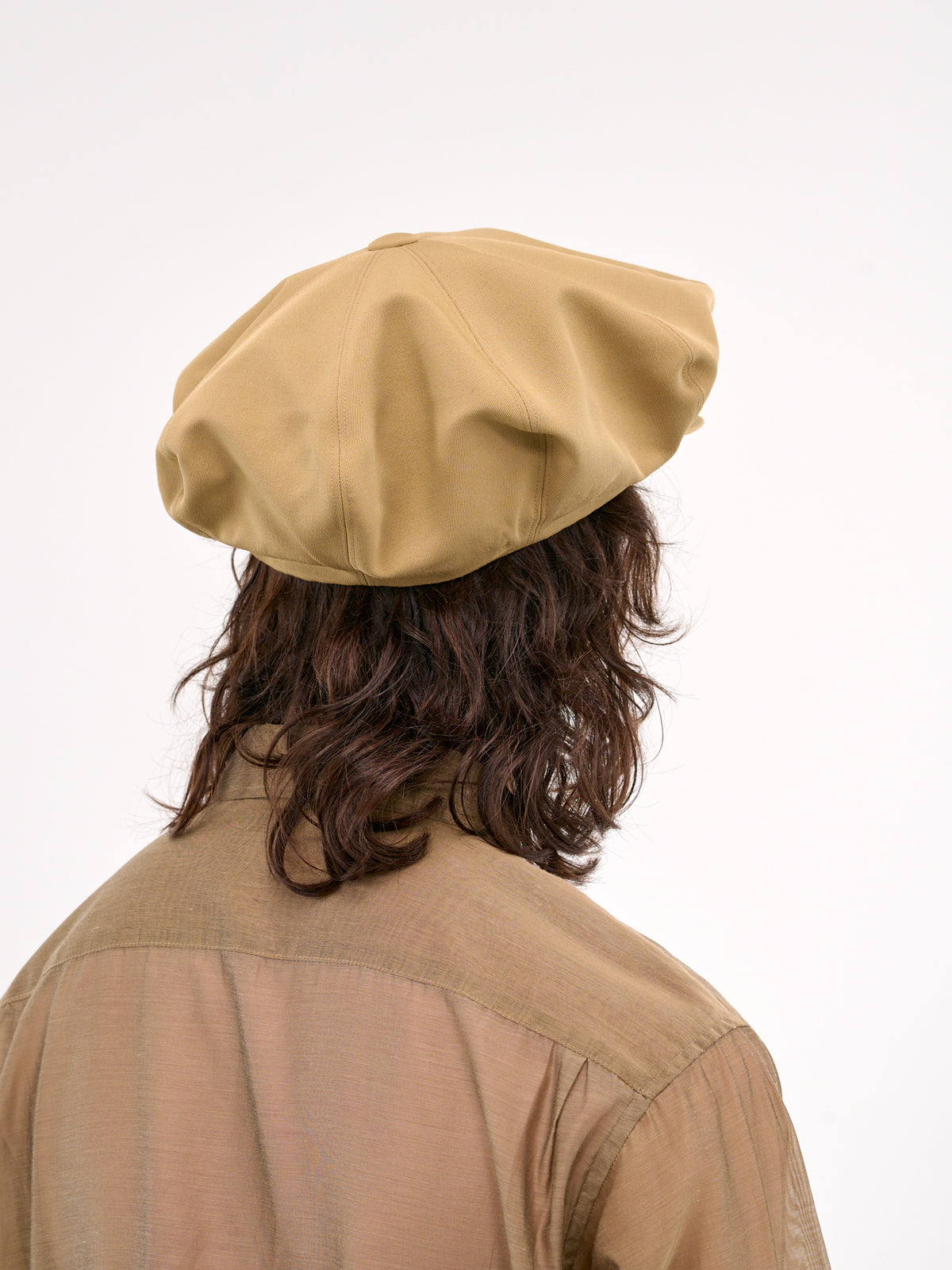 Poly Chino Flat Big Casquette (251215-25-CAMEL)