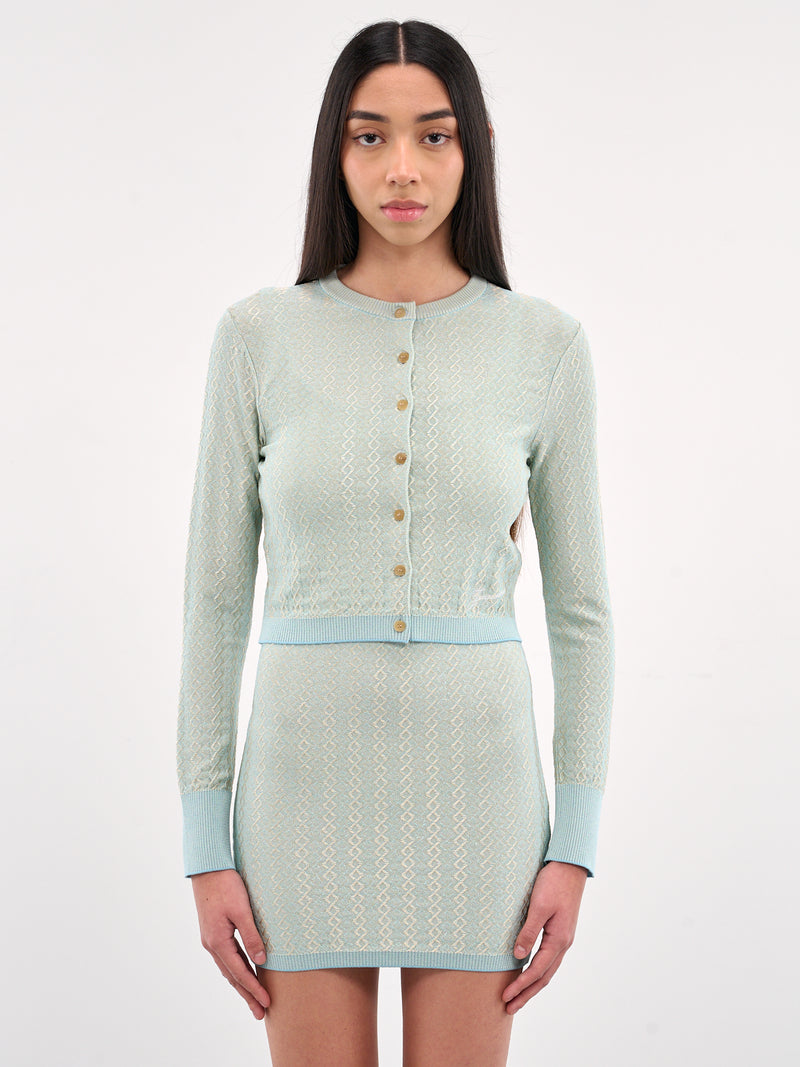 The Marino Cardigan (251KN596-2433-MULTI-BLUE)