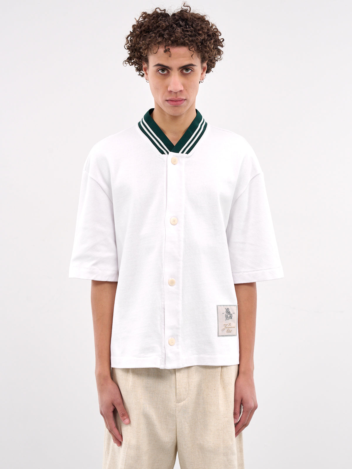 The Baseball Shirt (255JS297-2467-WHITE)