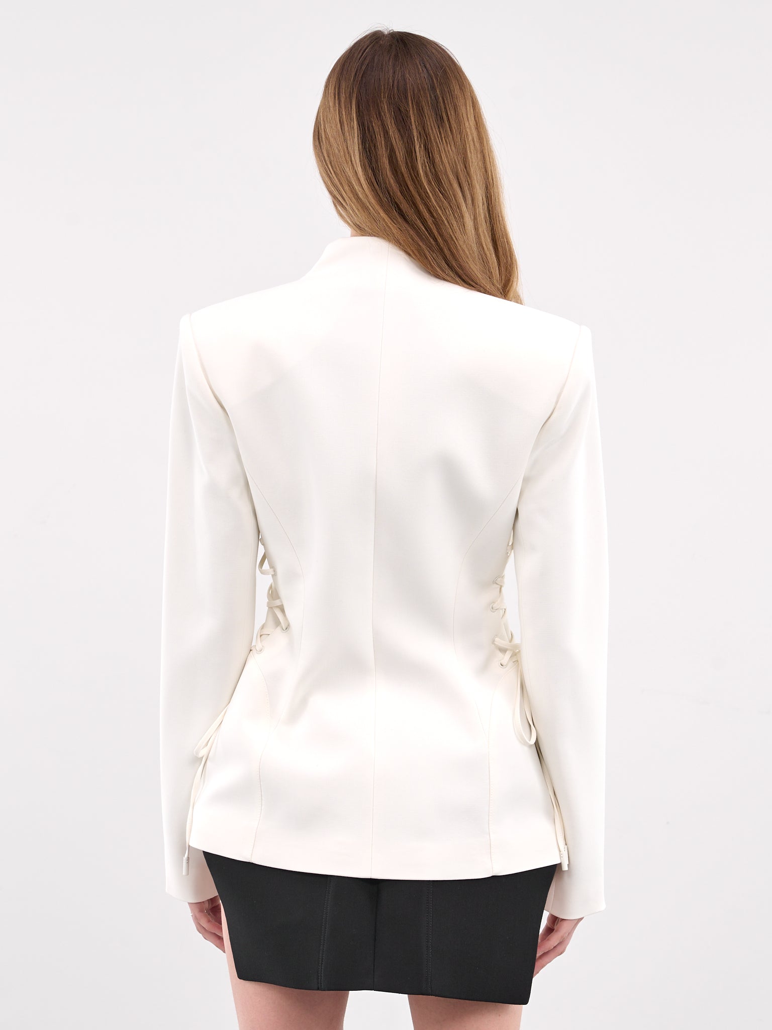 Sculptural Laced Jacket (25P1VE0450196-SNOW)