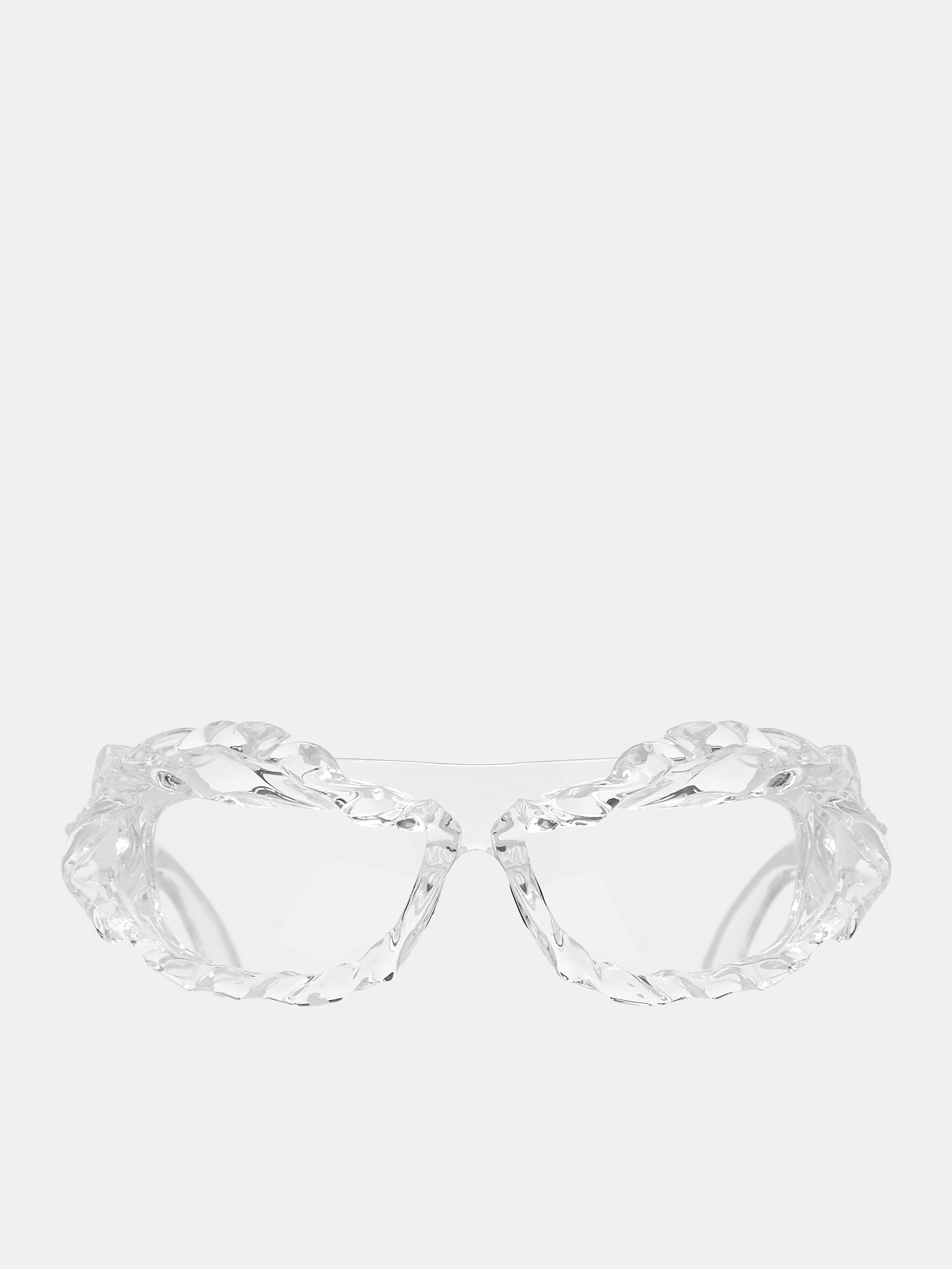 Walter Van Beirendonck Sunglasses Special Silver and Clear