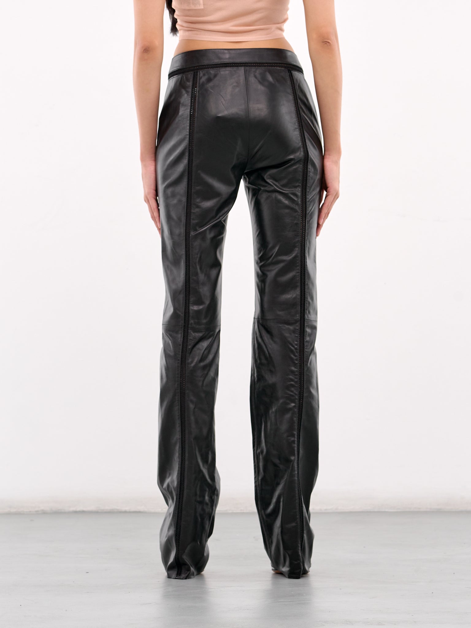 Leather Trousers (2L070A-N0990-BLACK)