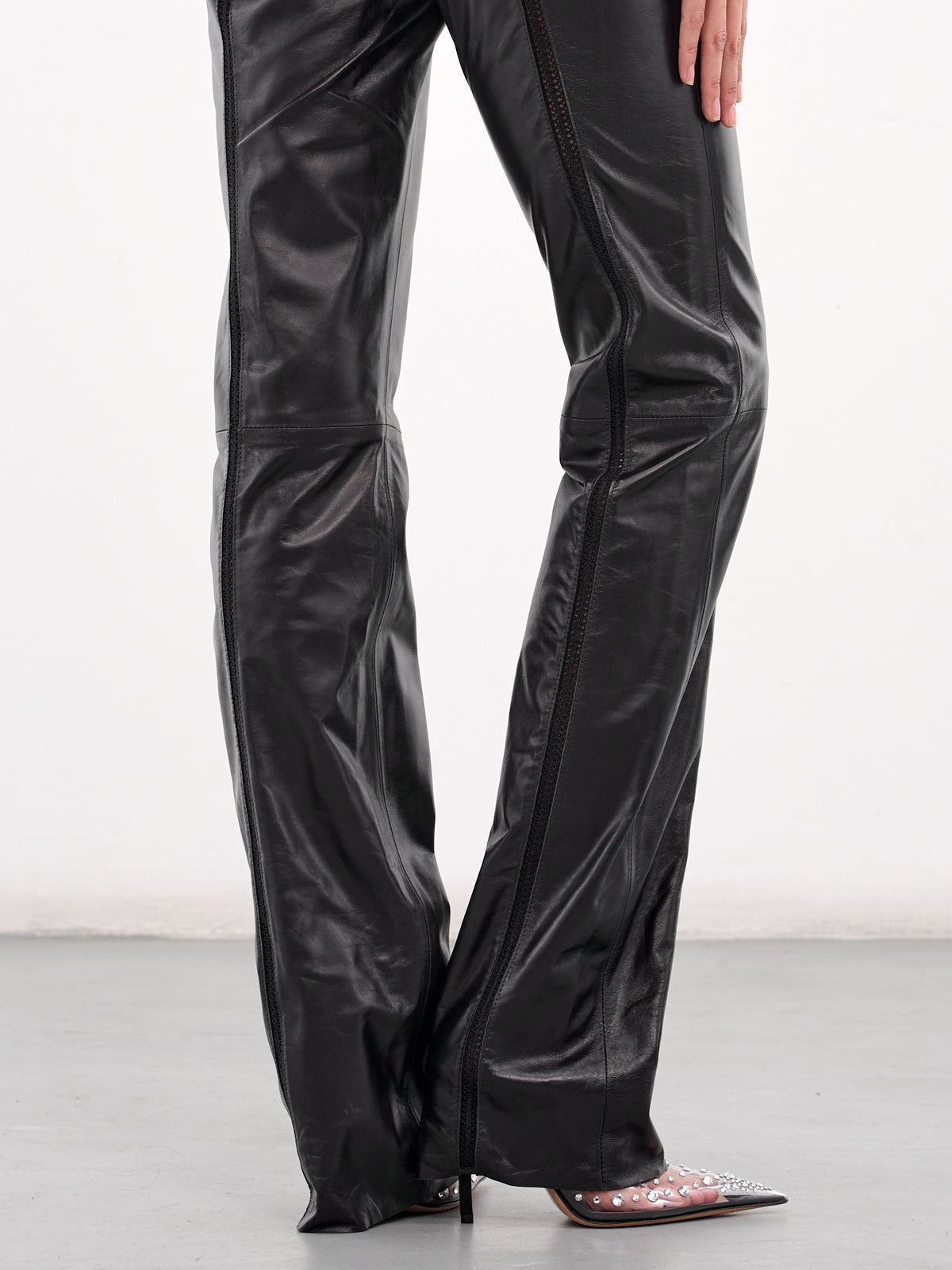 Leather Trousers (2L070A-N0990-BLACK)