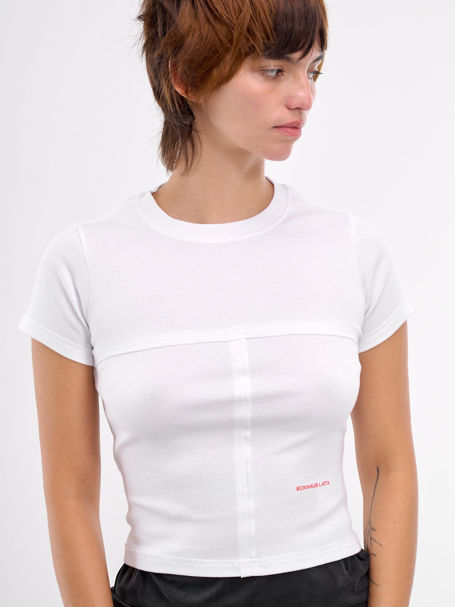 Lapped Baby Tee (303-EL-W-WHITE)