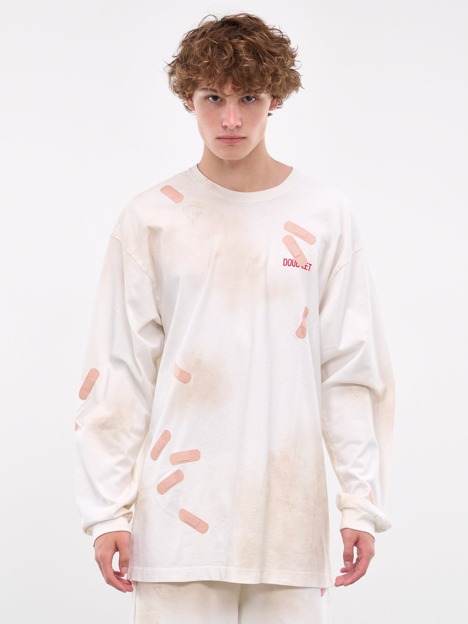 DOUBLET Bandage Long Sleeve Tee | H.Lorenzo - front