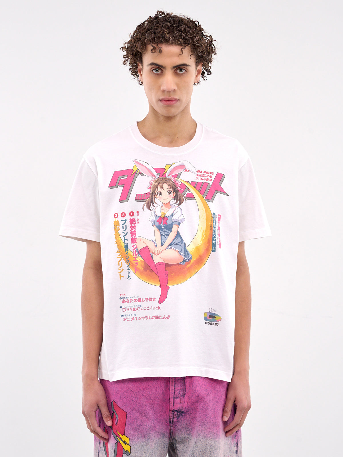 Anime Graphic Tee (33CS370-RABBIT)