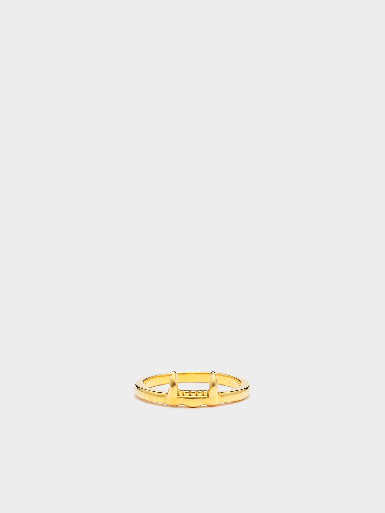 Gold Plated Jaw Lower Ring (JAW-LOWER-GOLD-PLATED-SILVER)