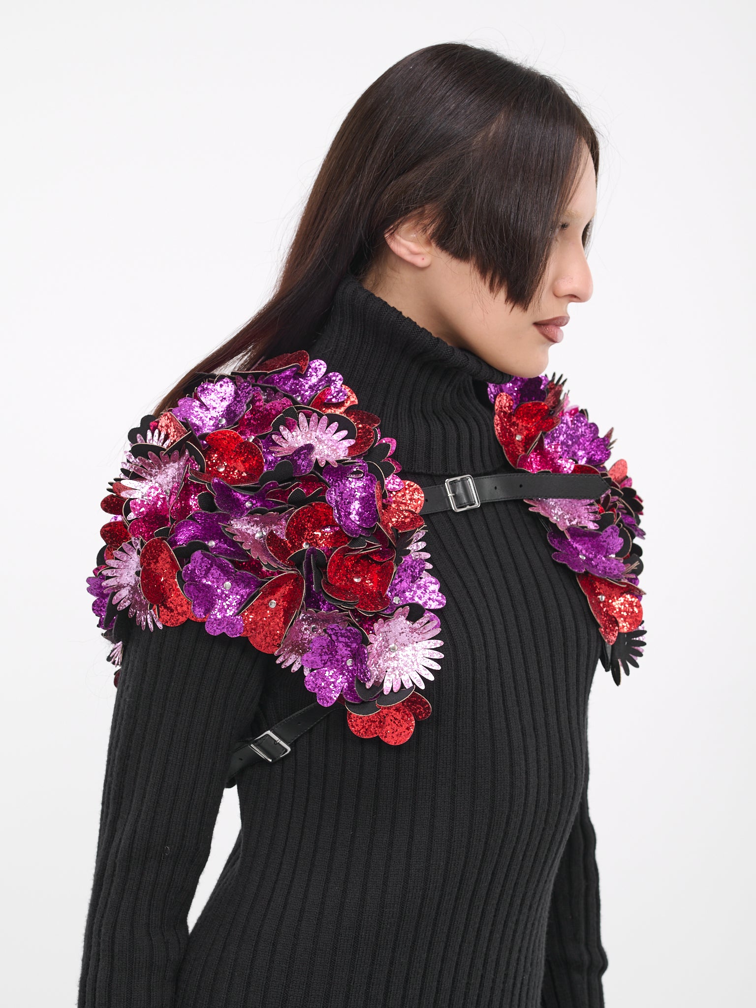 Flower Pattern Jacquard Bomber Jacket by Noir by Kei Ninomiya La Garçonne