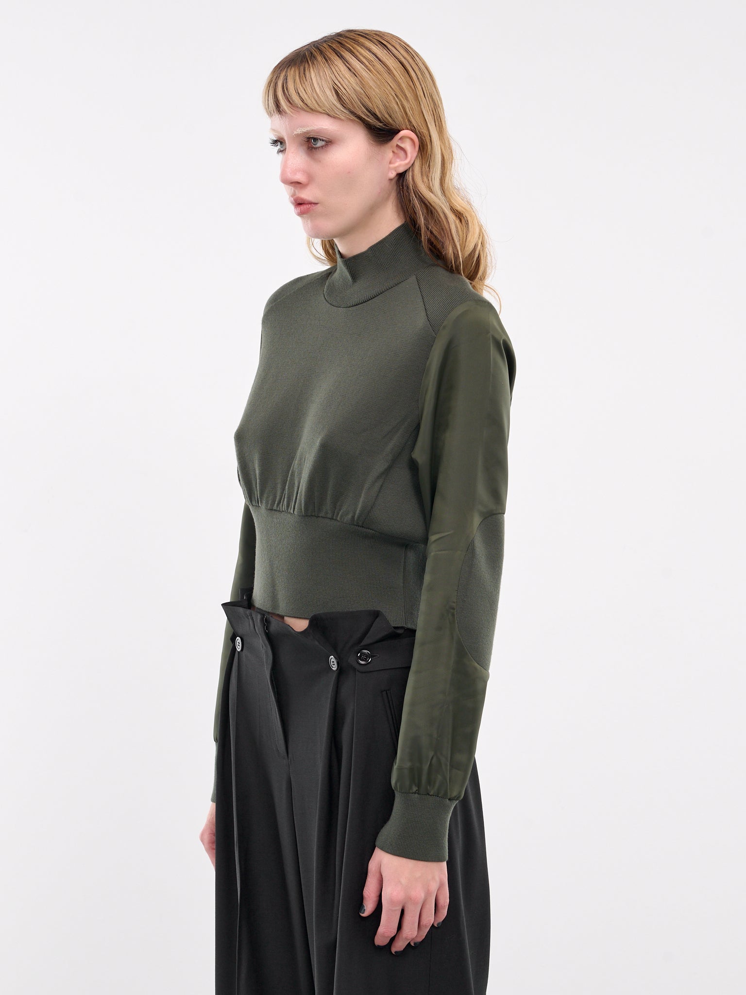 Turtleneck Sweater (3N-N003-051-OLIVE)