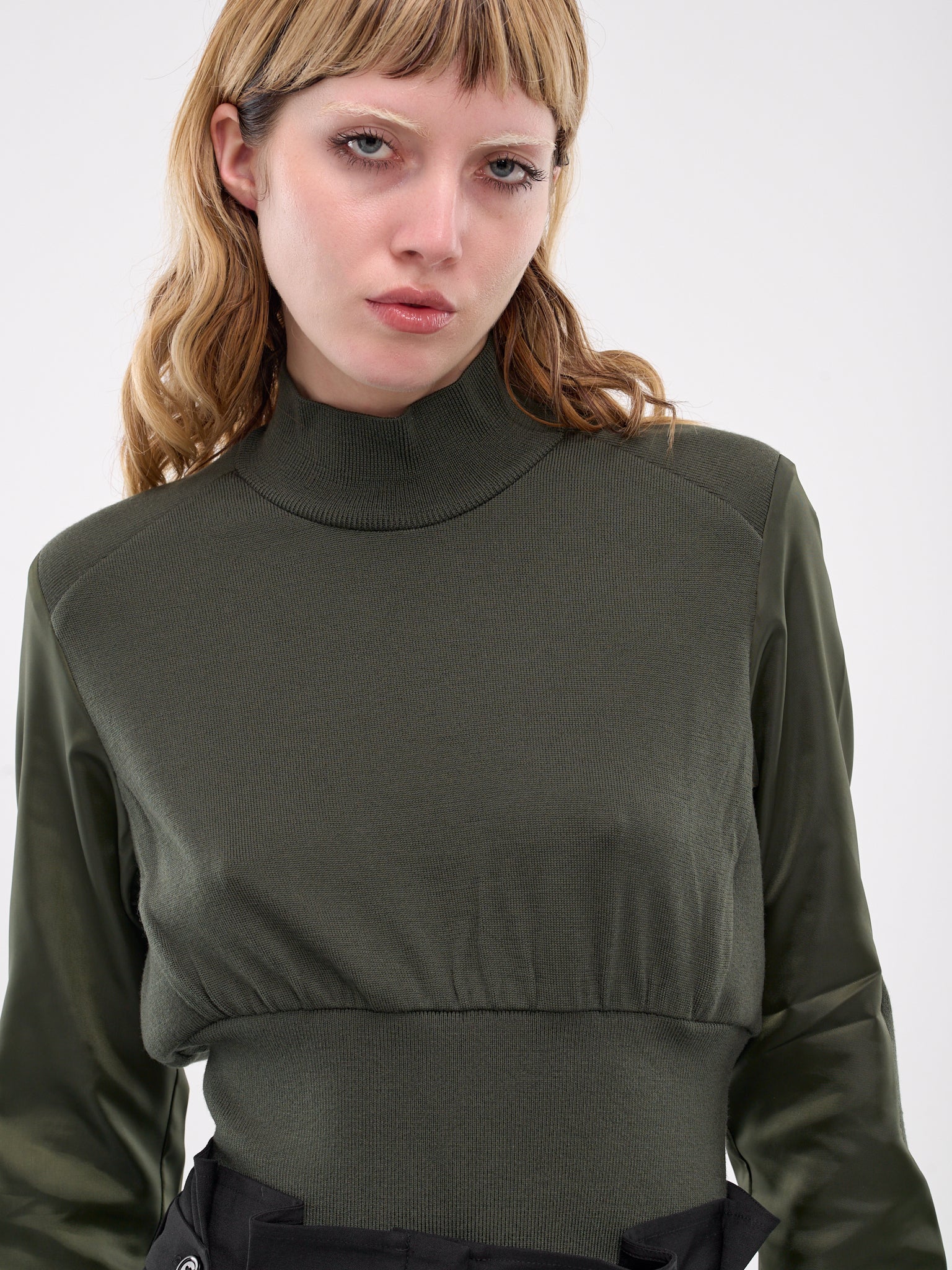 Turtleneck Sweater (3N-N003-051-OLIVE)