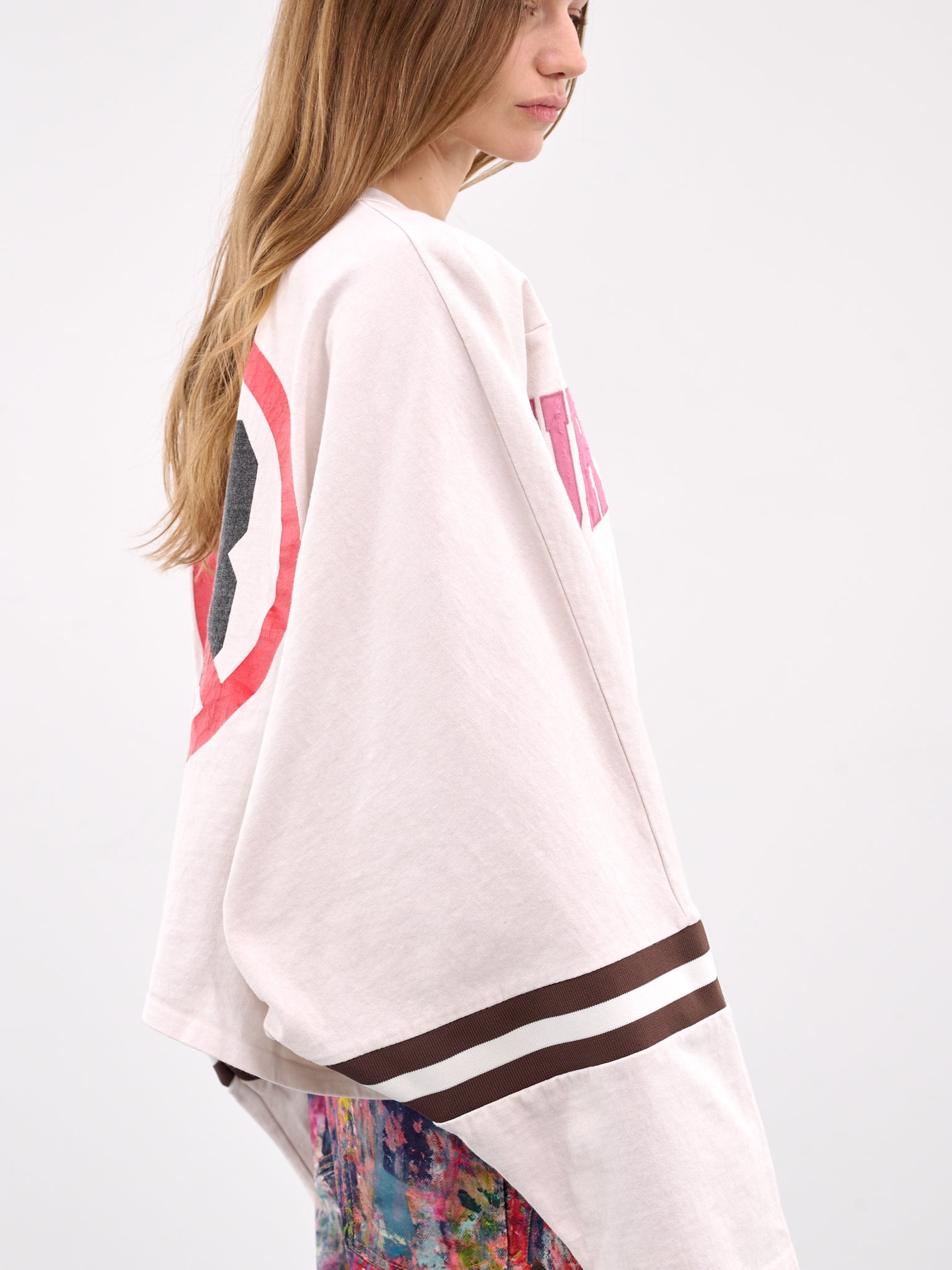 DOUBLET Oversized Crop Tee | H. Lorenzo - detail 2