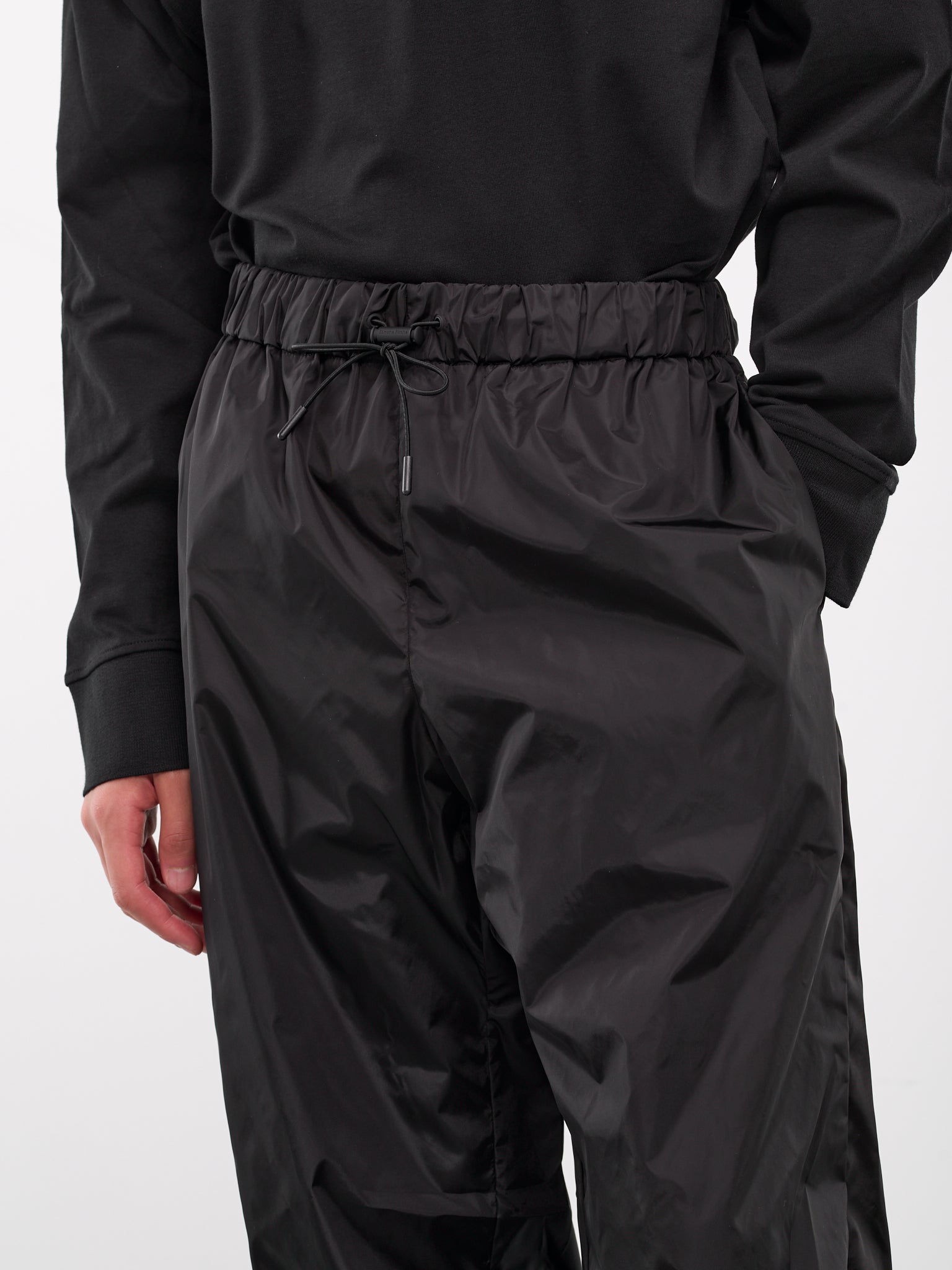 Gathered Track Trousers (4100-1067-BLACK)