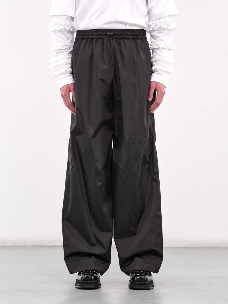 Wide Leg Track Pants (4146D-1067-BLACK)