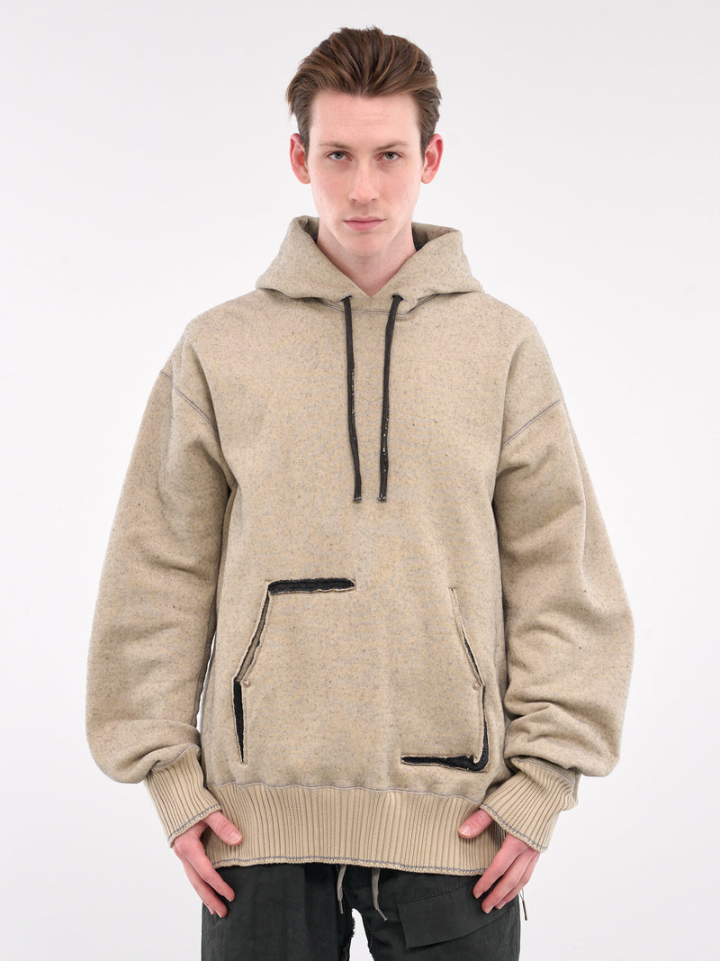 Displacement Hoodie (4880-LIGHT-GREY-DARK-GREY)