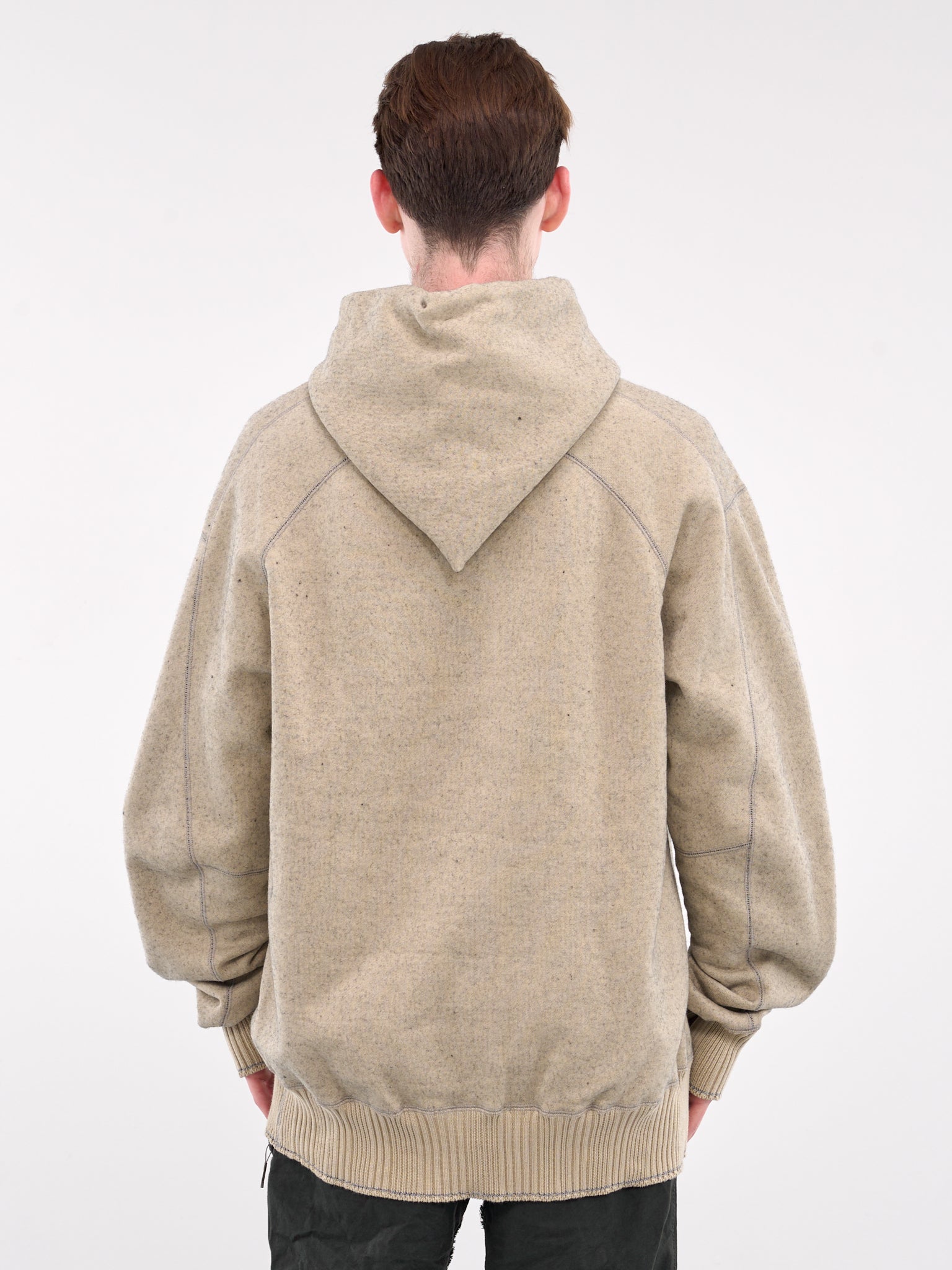 Displacement Hoodie (4880-LIGHT-GREY-DARK-GREY)