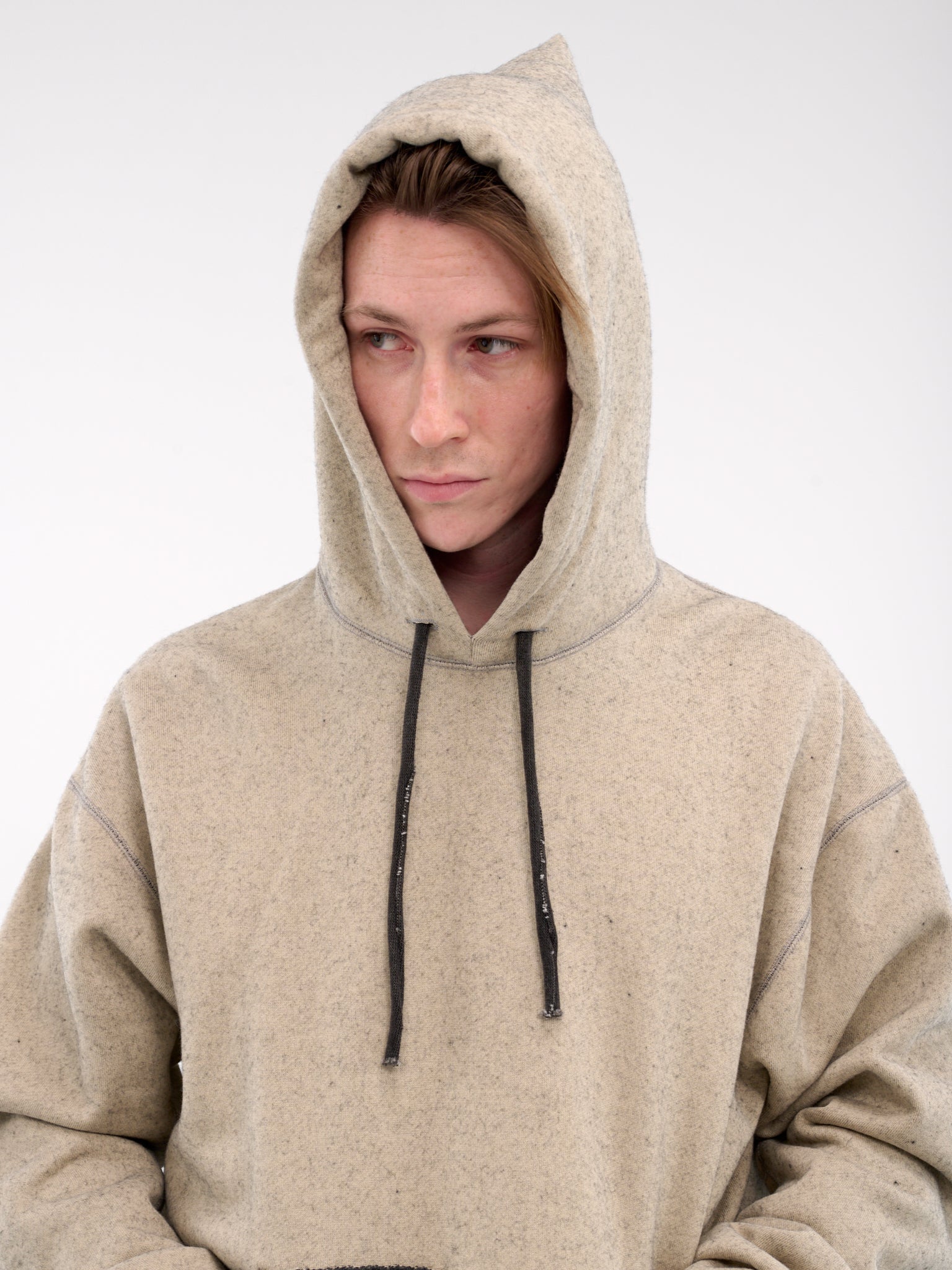 Displacement Hoodie (4880-LIGHT-GREY-DARK-GREY)