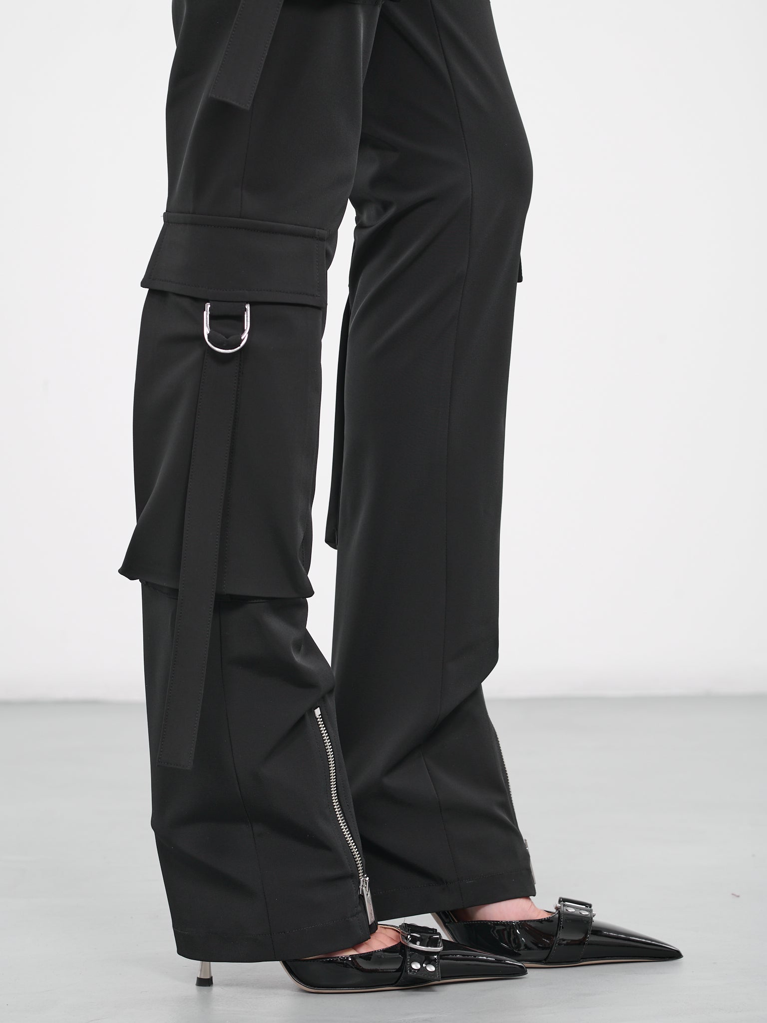 Cargo Cady Pants (4P012A-N0990-BLACK)