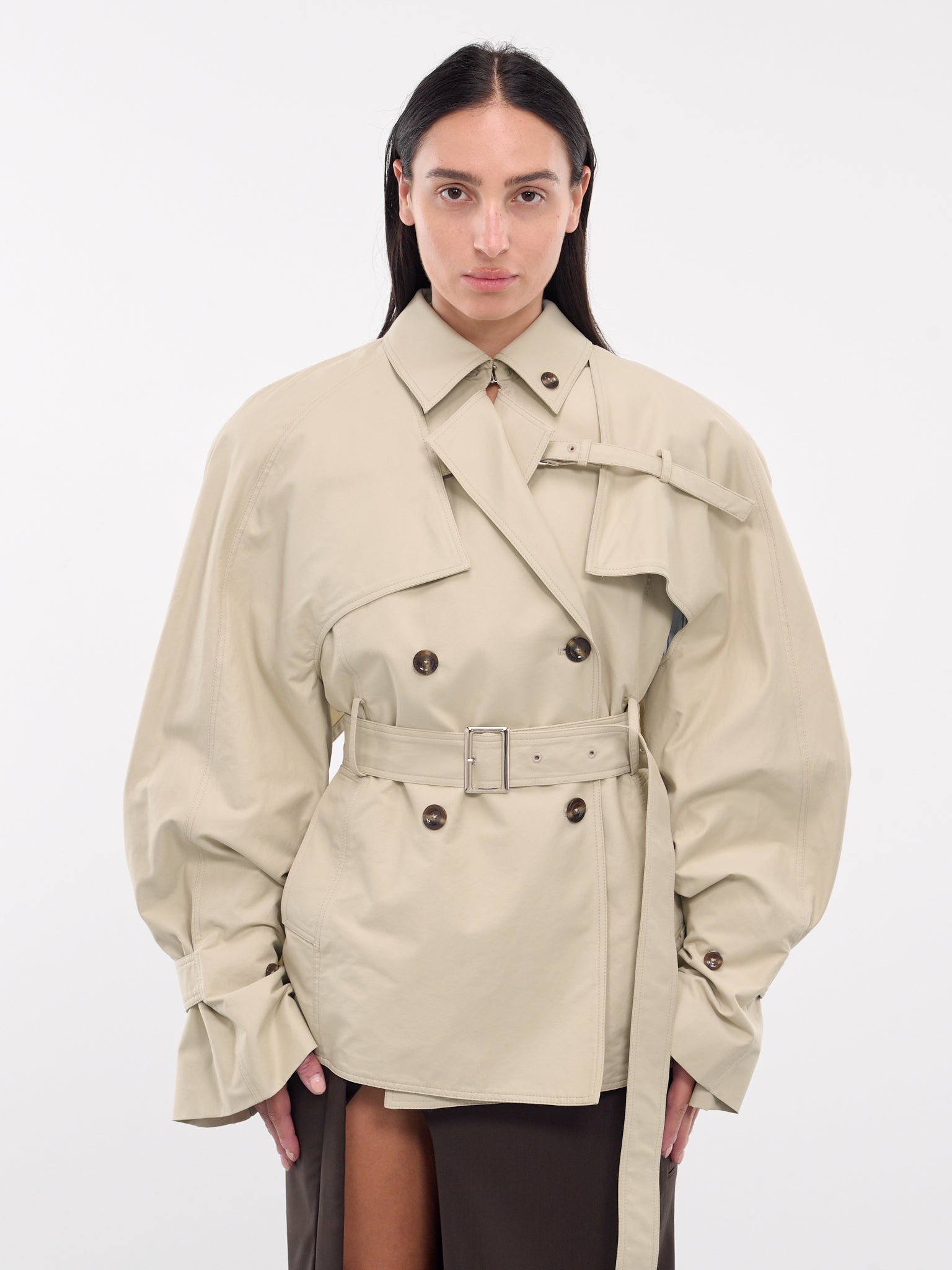 Nocturne Trench Jacket (501-432-BEIGE)