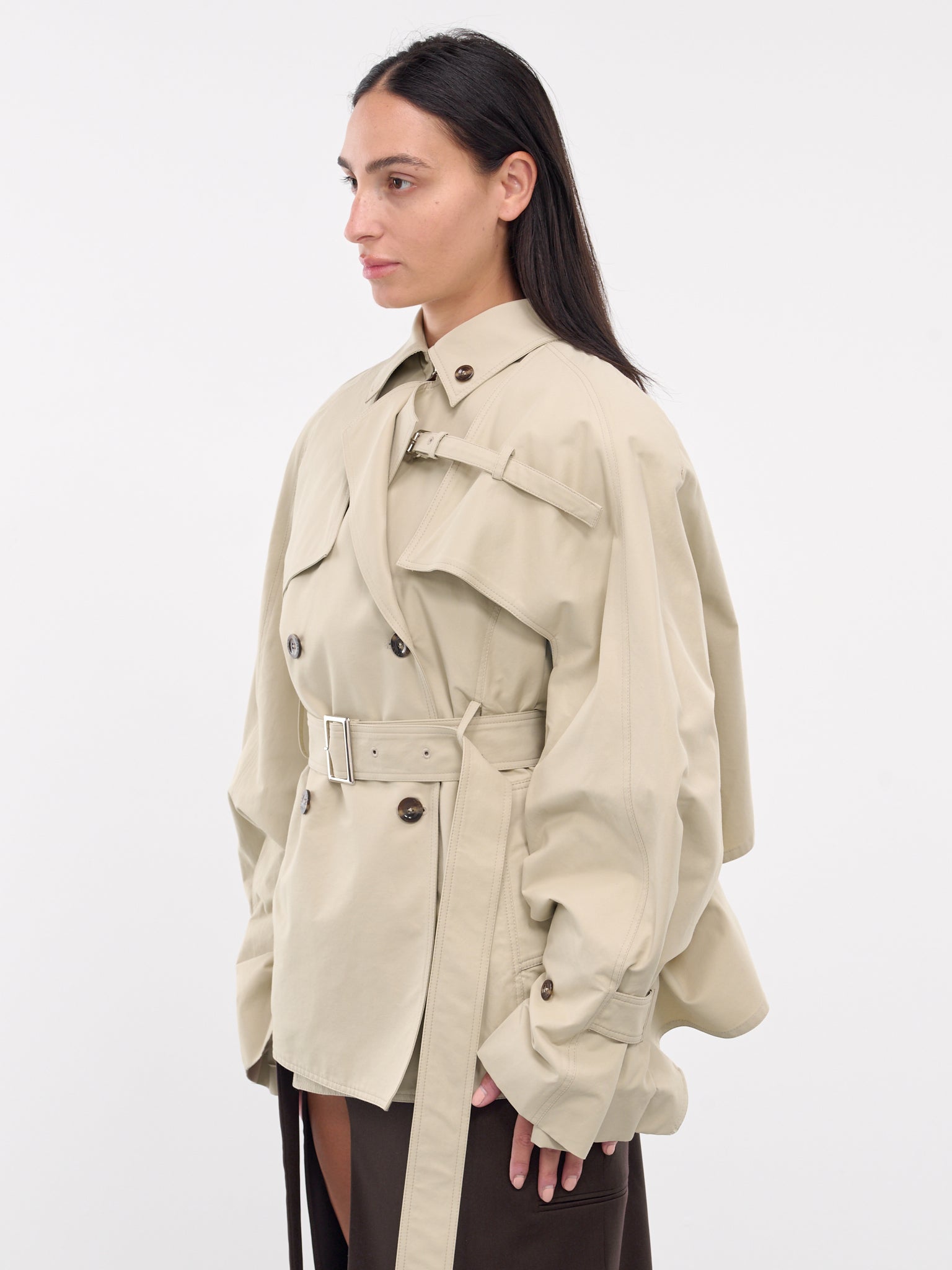 Nocturne Trench Jacket (501-432-BEIGE)