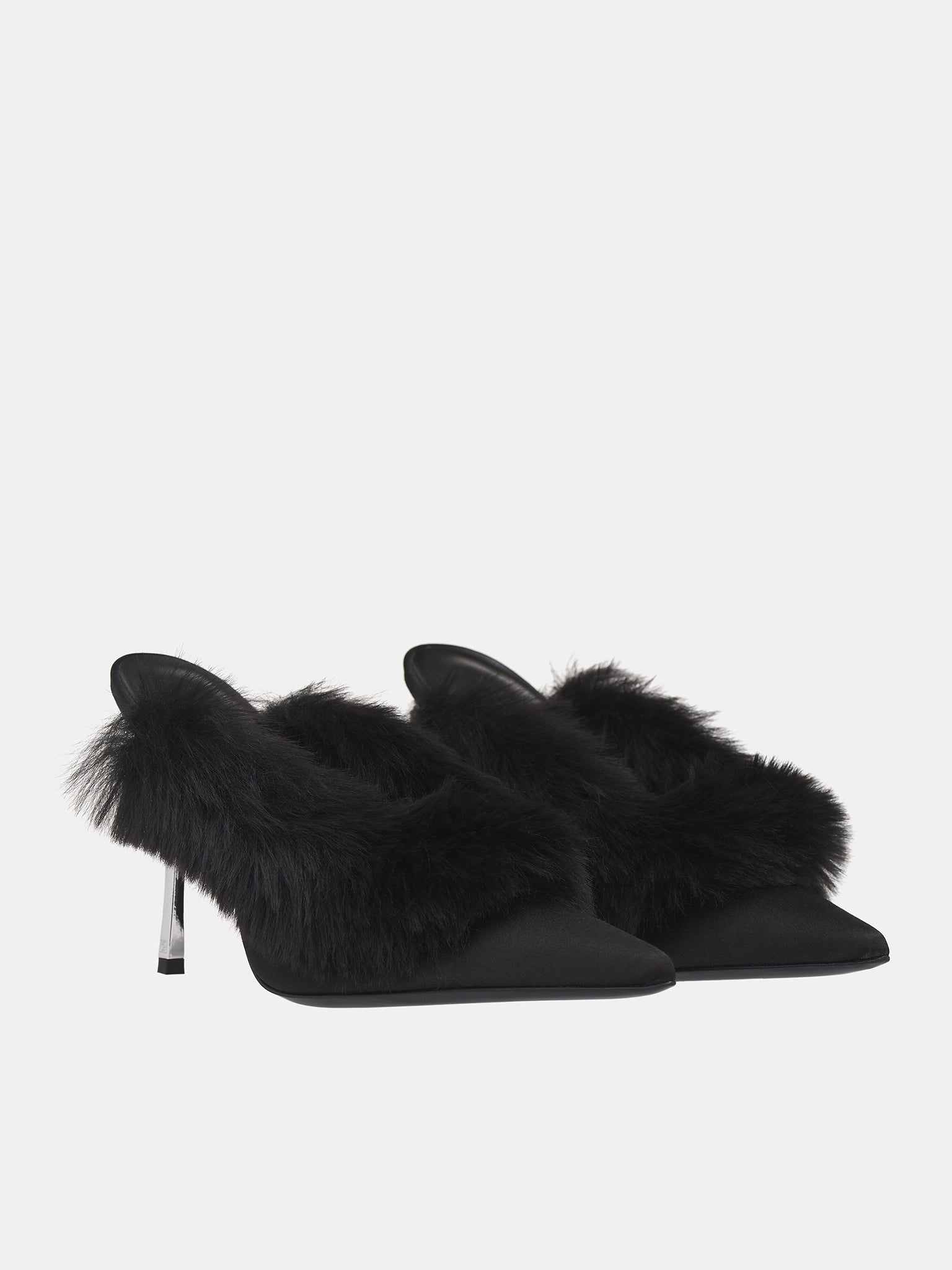 Obcasy Mules (513924-BLACK)