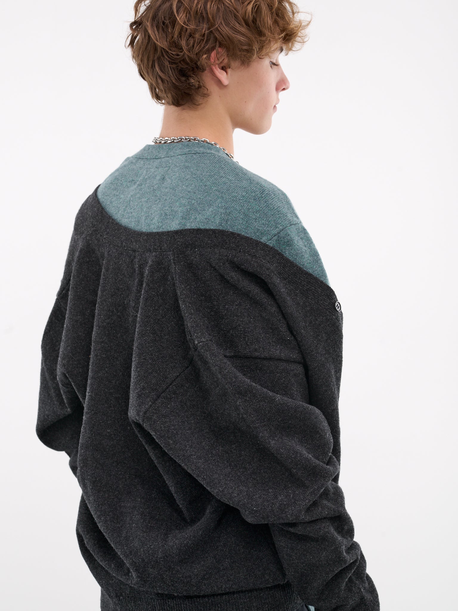 DOUBLET Layered Cardigan | H.Lorenzo - detail 1