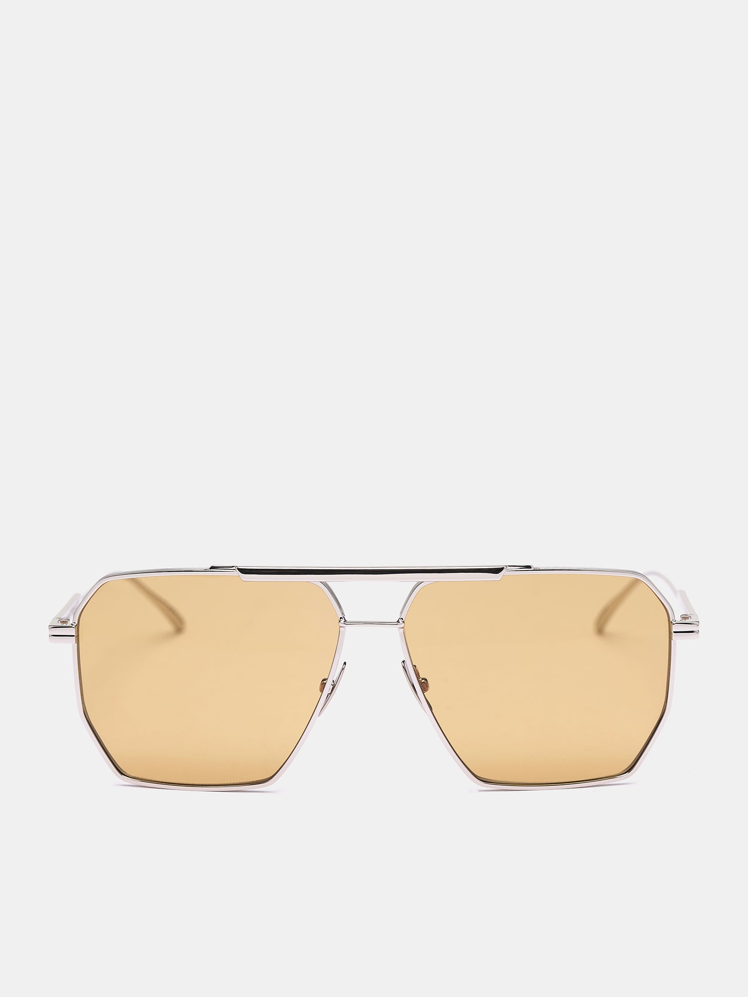 BOTTEGA VENETA Aviator Sunglasses | H. Lorenzo - front