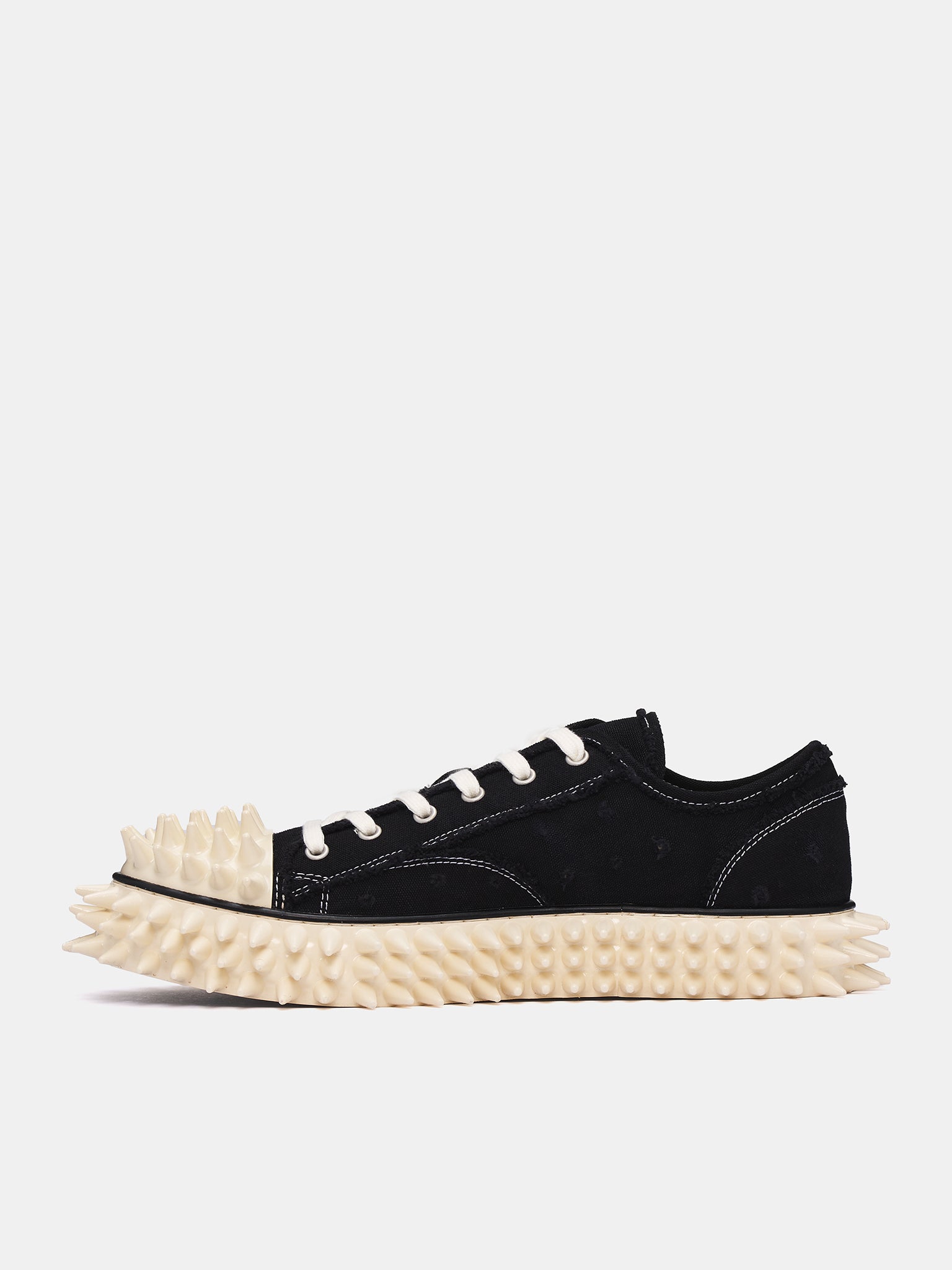 DOUBLET Spiky Canvas Sneakers | H. Lorenzo - side left