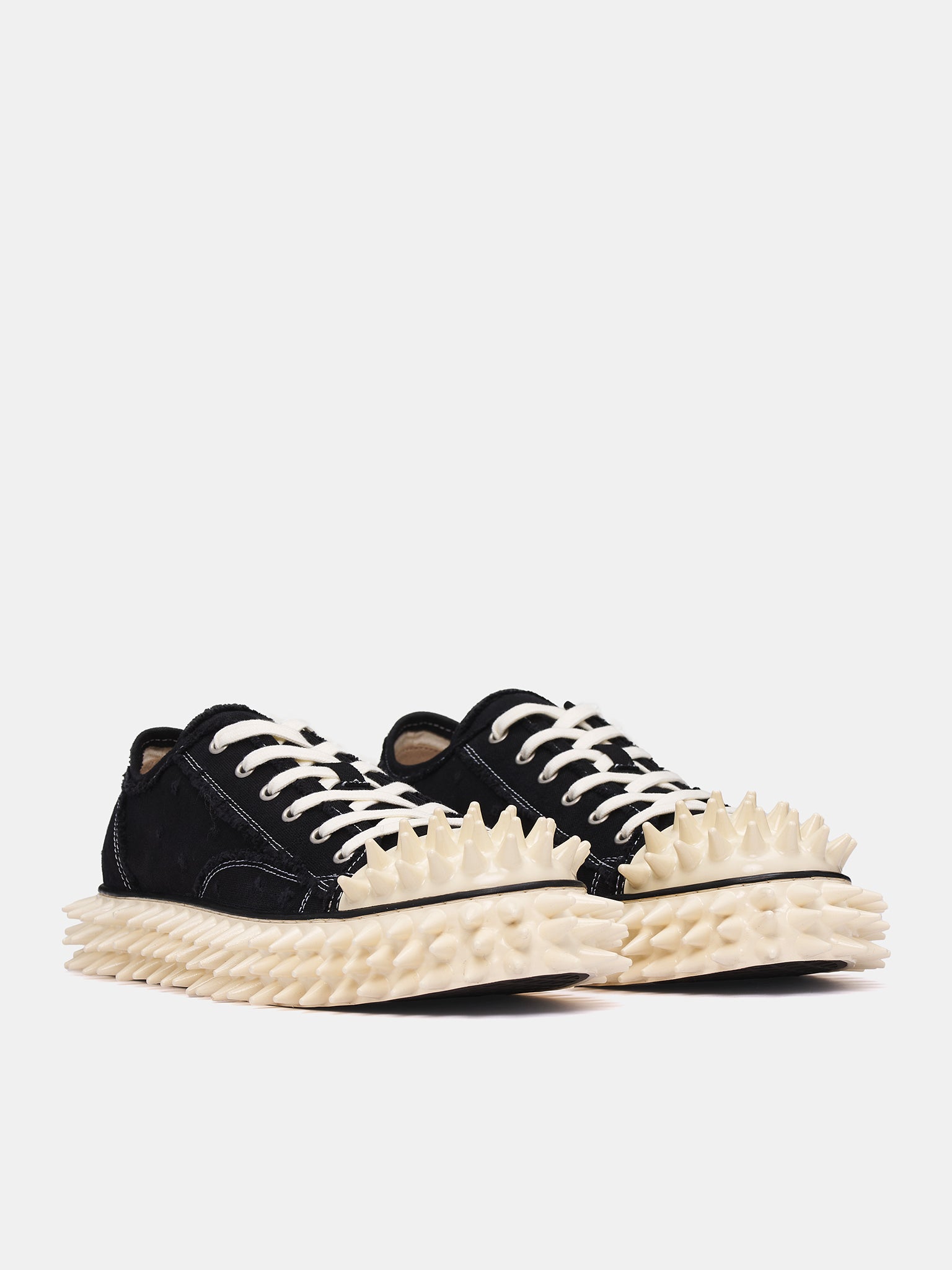 DOUBLET Spiky Canvas Sneakers | H. Lorenzo - front side