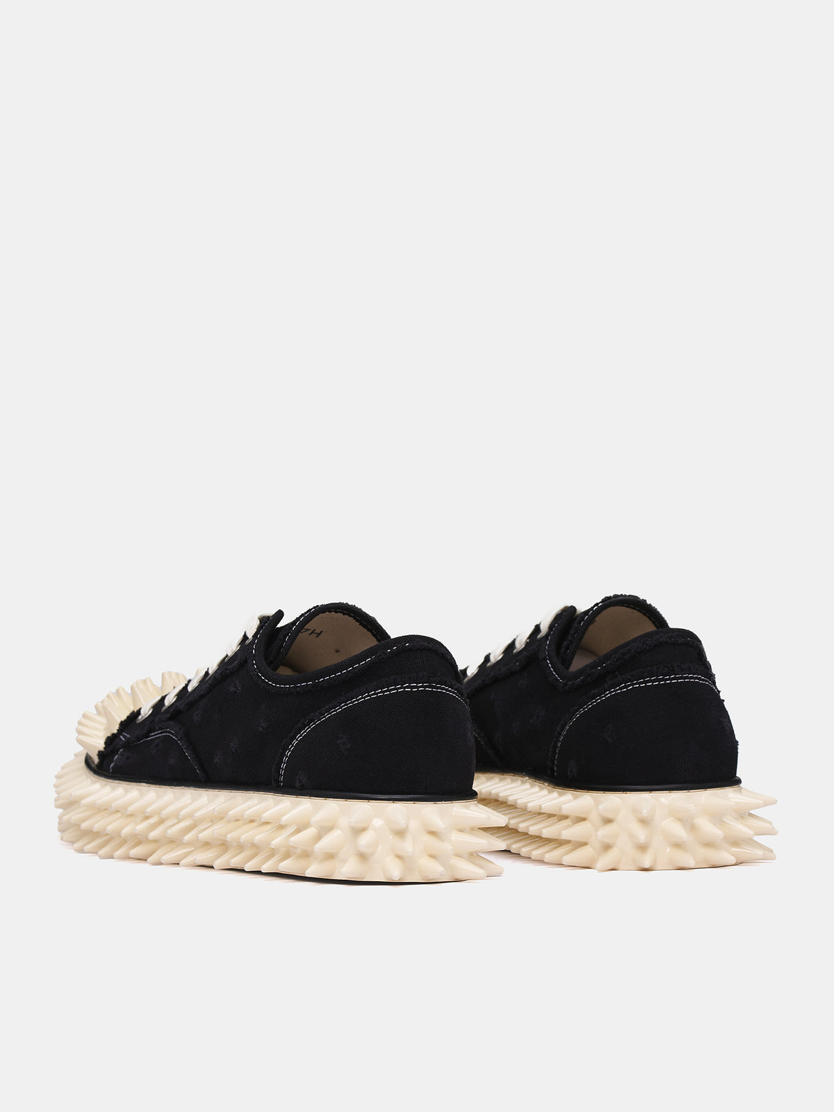 DOUBLET Spiky Canvas Sneakers | H. Lorenzo - back side