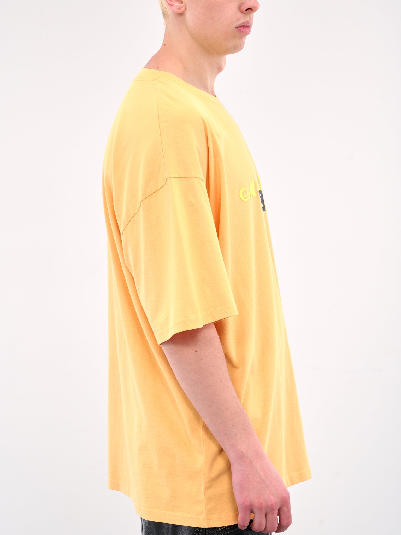 Oversized Graphic Tee (621JE03200I-ORANGE)