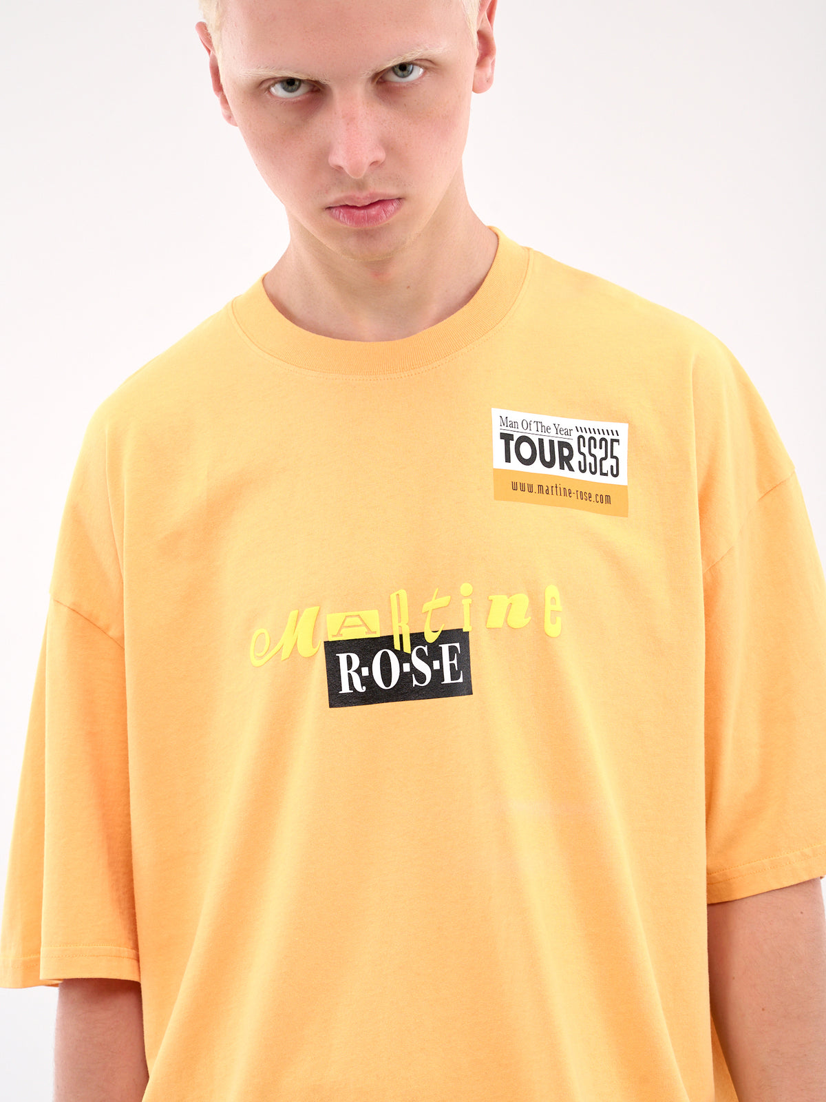 Oversized Graphic Tee (621JE03200I-ORANGE)