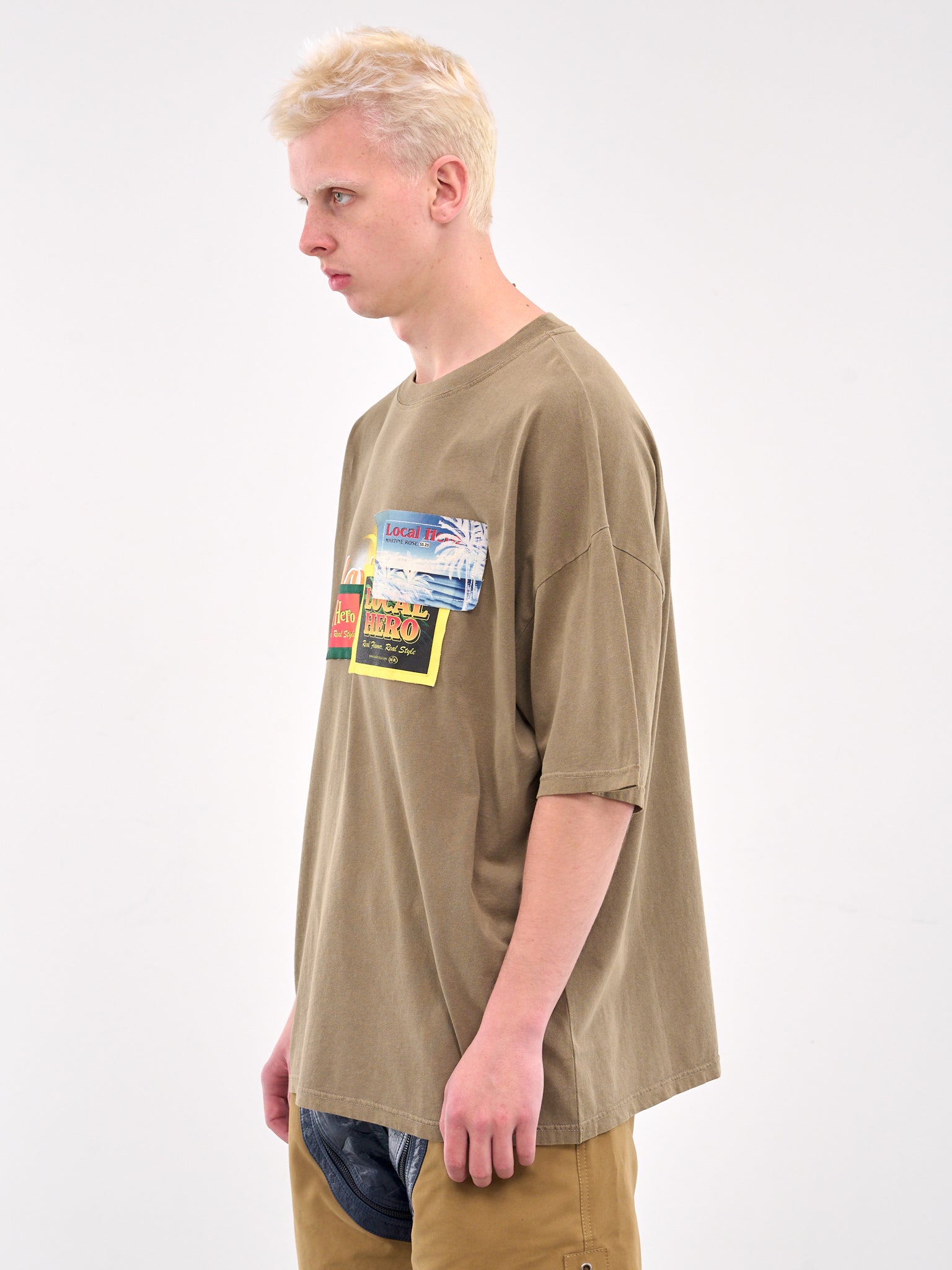 Oversized Graphic Tee (621JE03411F-GREEN)